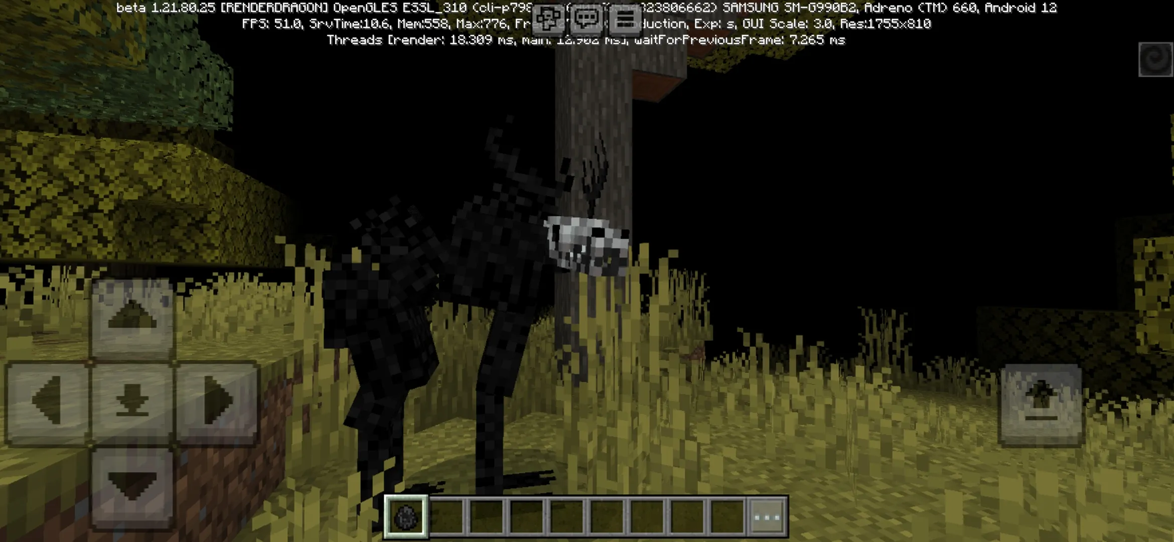 Enemy from Wendigo Mod for Minecraft PE
