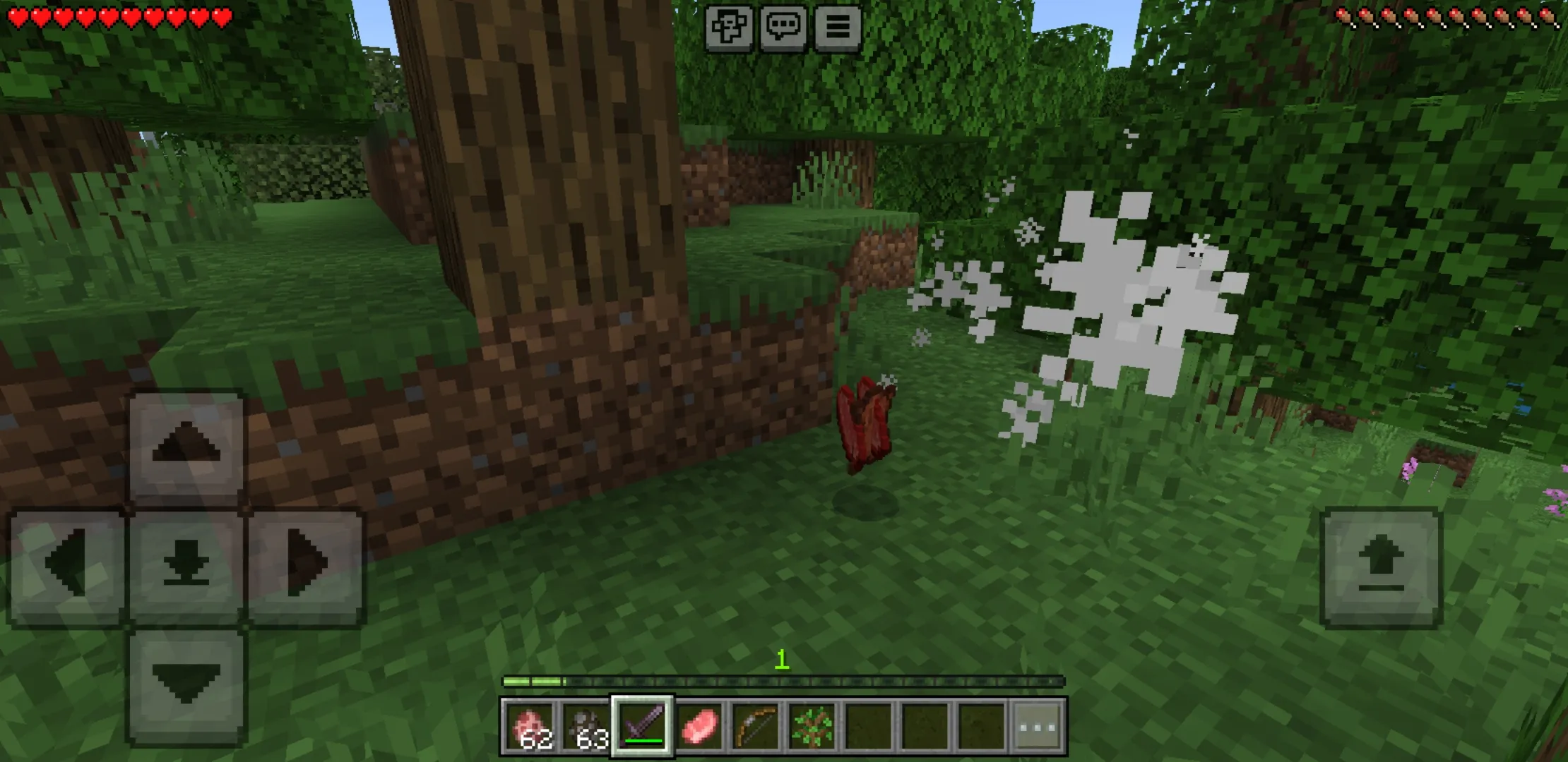Function from Clumps Mod for Minecraft PE