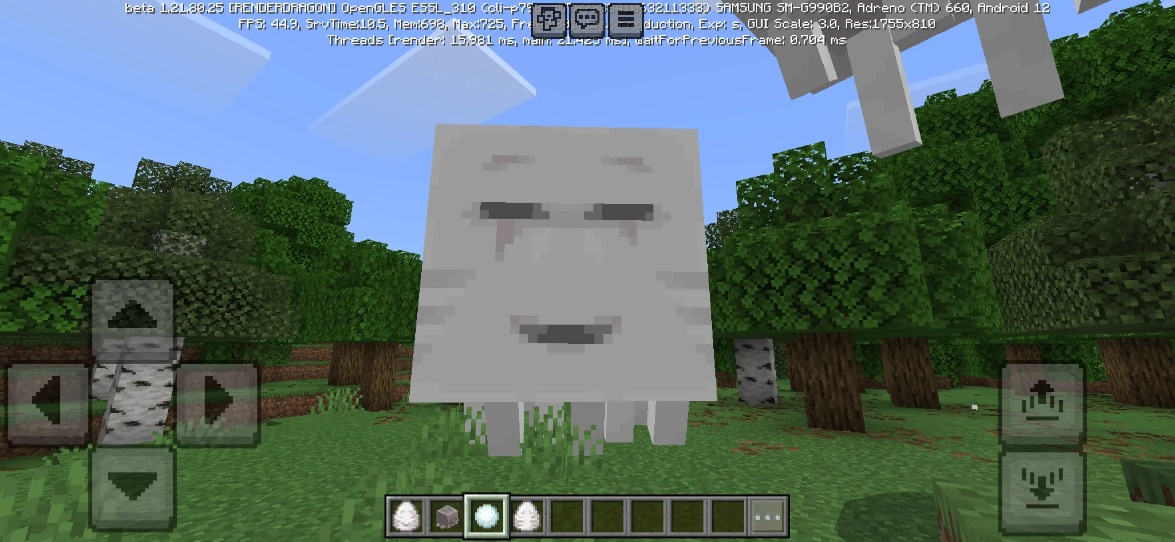 Happy Ghast from Minecraft 1.21