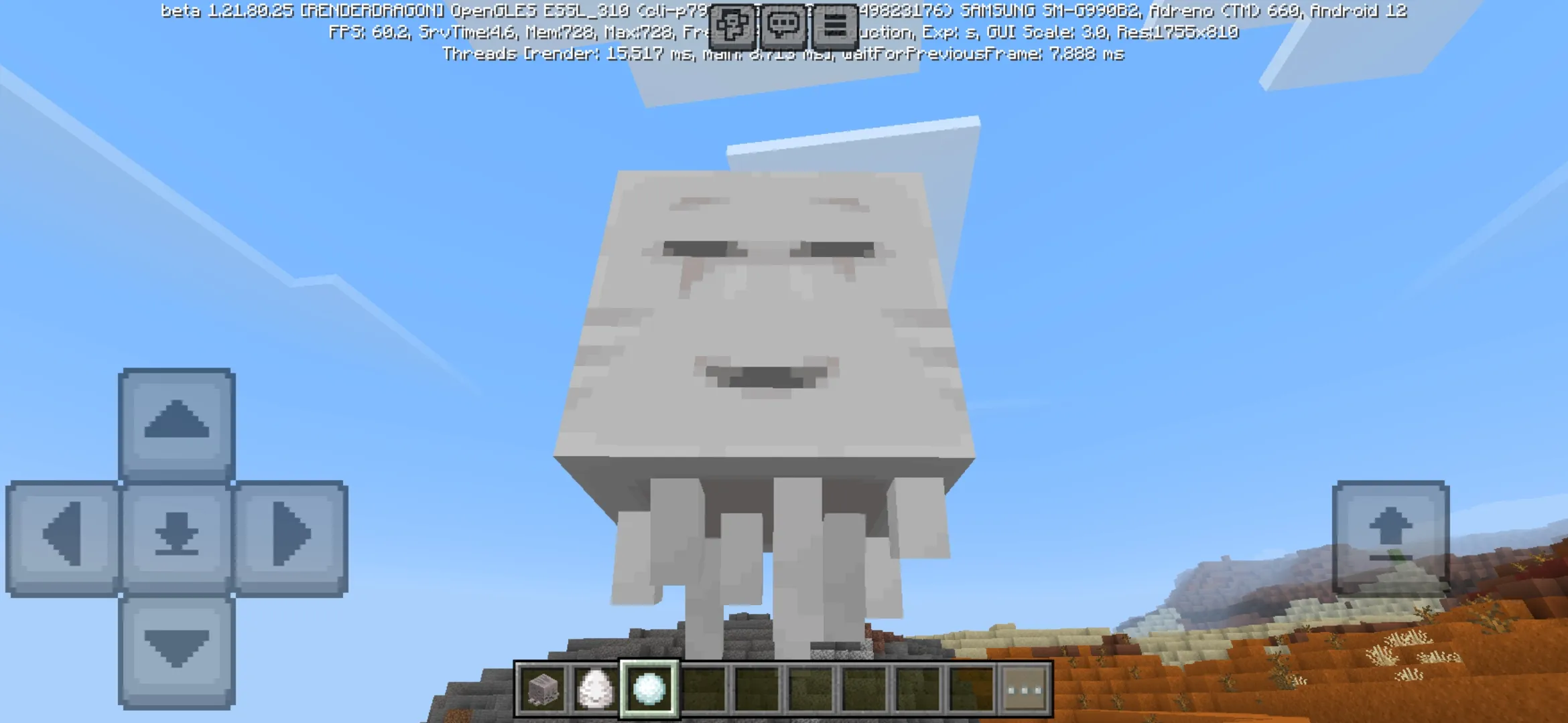 Happy Ghast from Minecraft 1.21