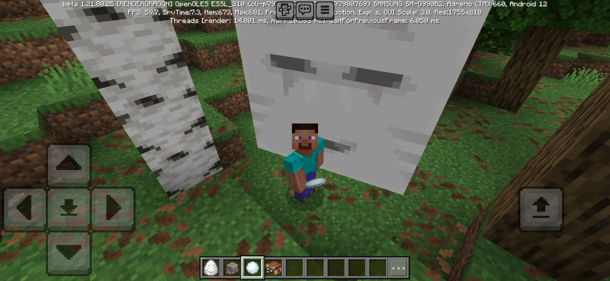 Happy from Minecraft PE 1.21