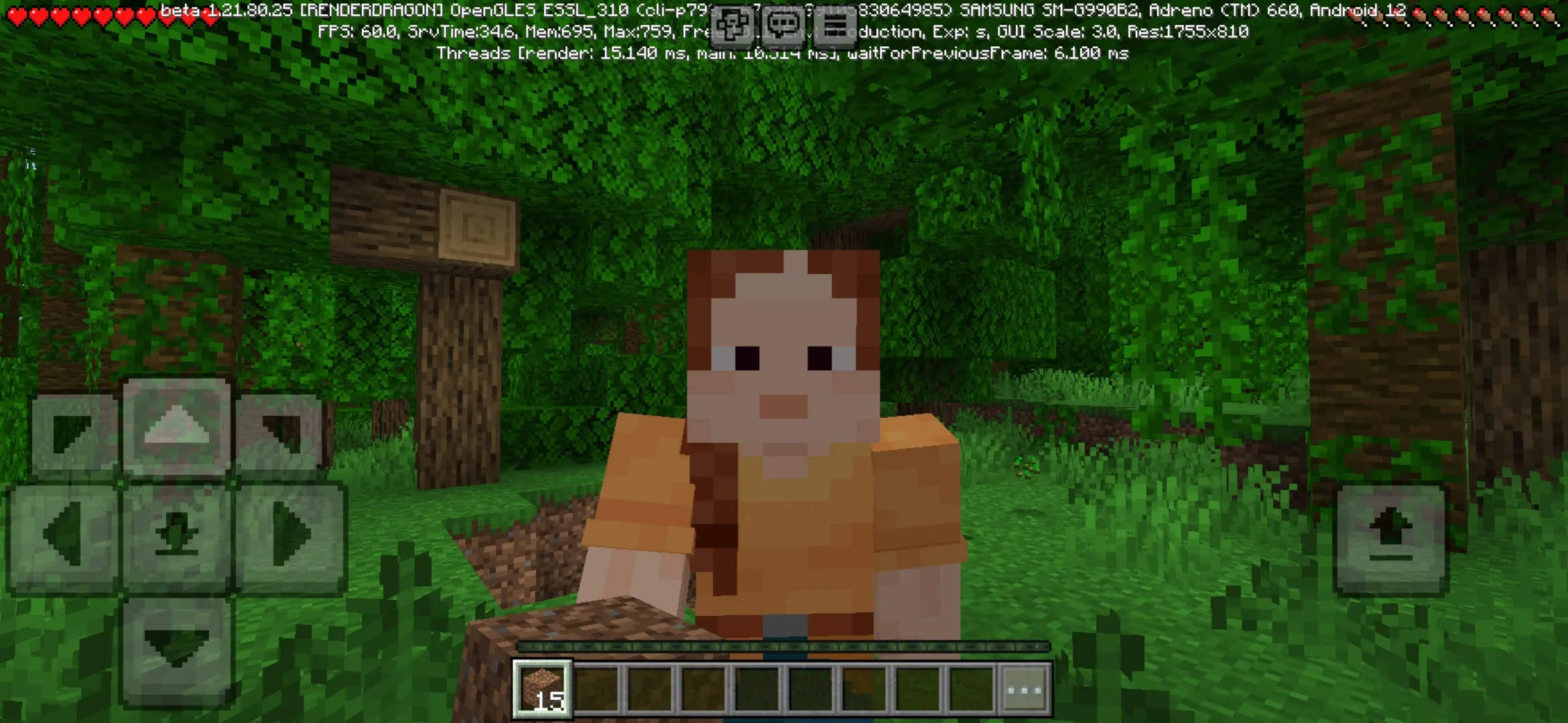 Info from Parkour Mod for Minecraft PE