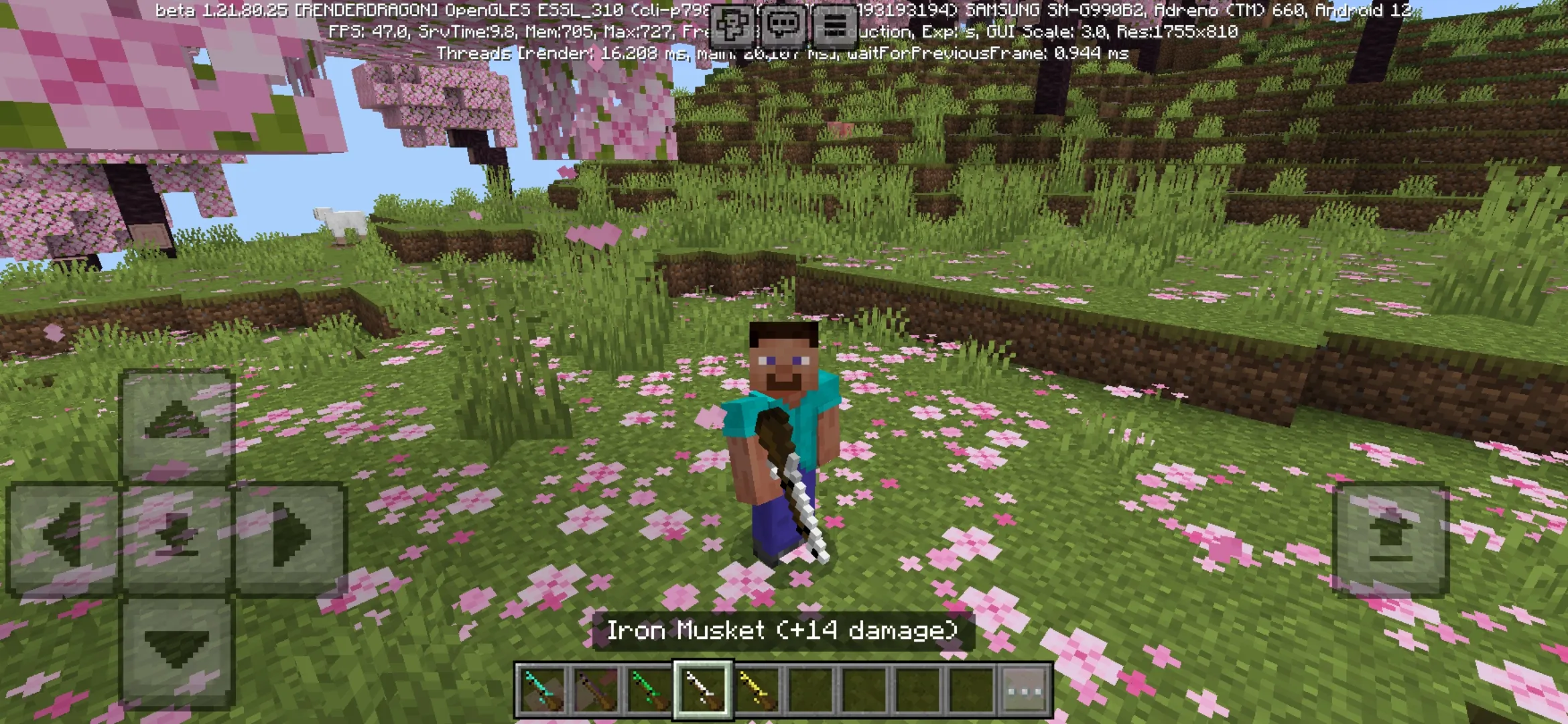 Iron from Musket Mod for Minecraft PE