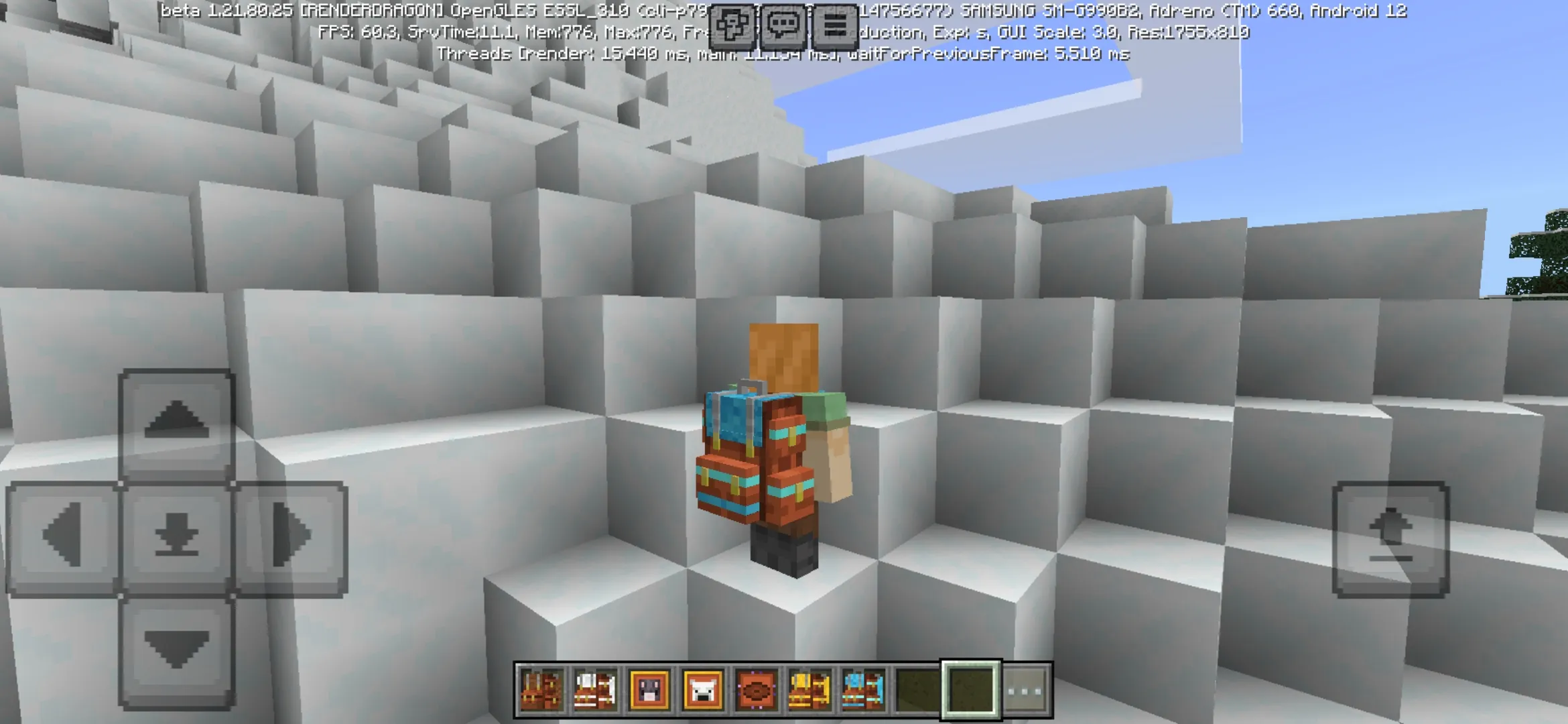 Item from Sophisticangel Backpack Mod for Minecraft PE