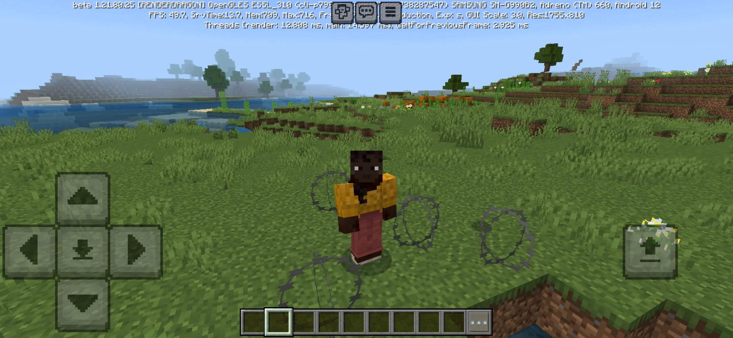 Items from Razor Wire Mod for Minecraft PE