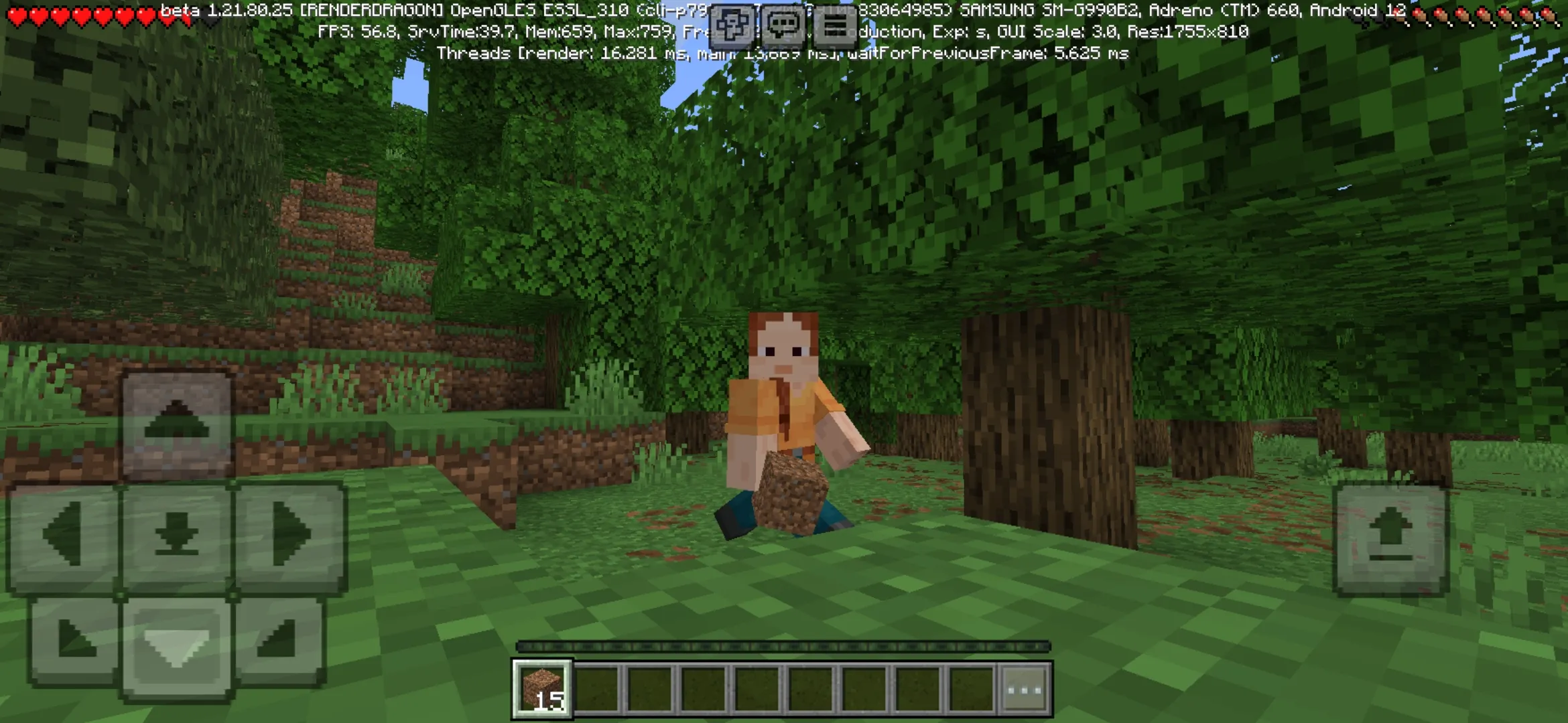 Jump from Parkour Mod for Minecraft PE