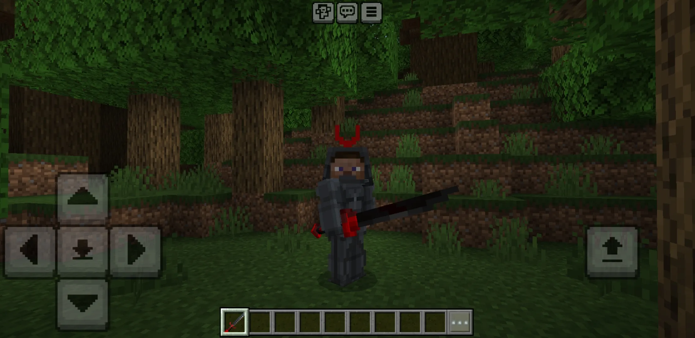 Katana from Samurai Mod for Minecraft PE