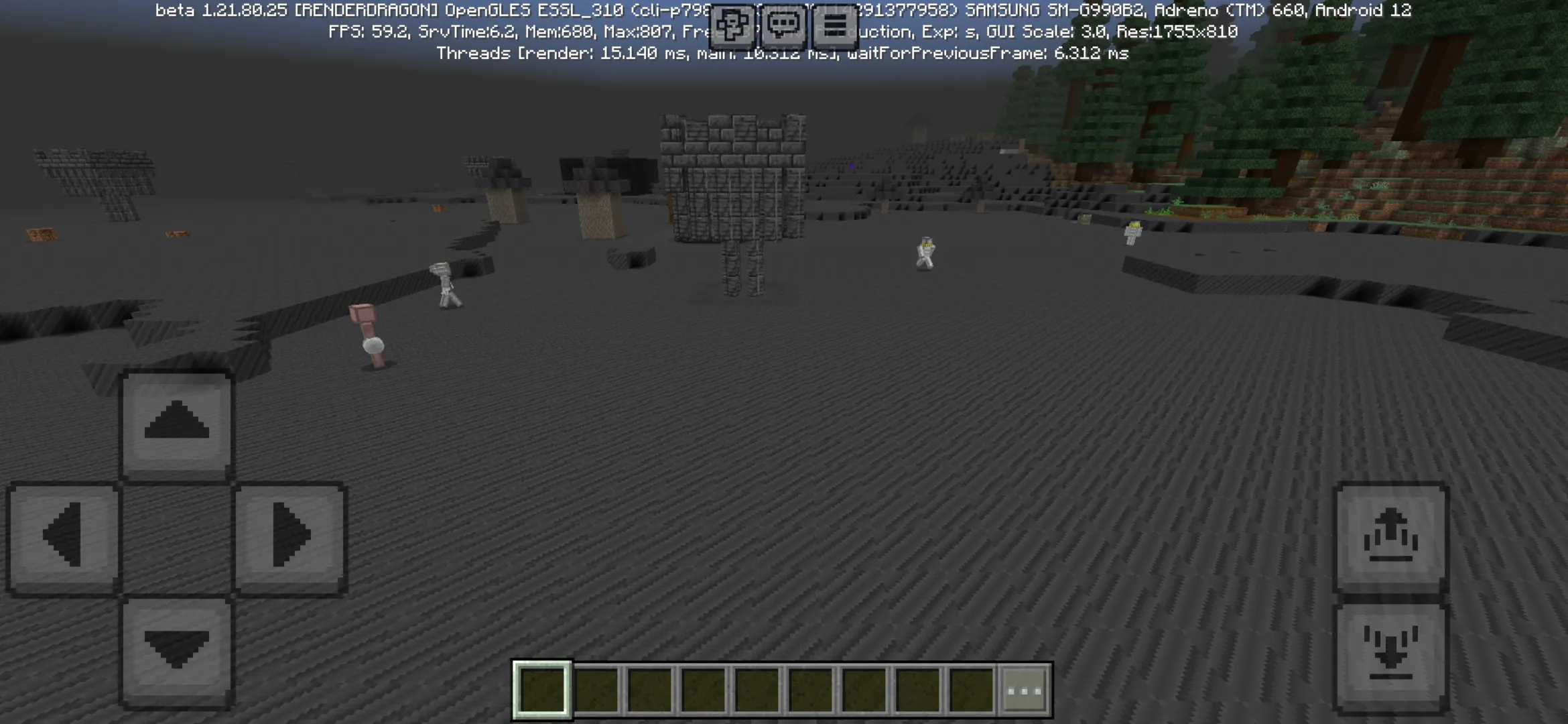 Location from DarkLand Mod for Minecraft PE