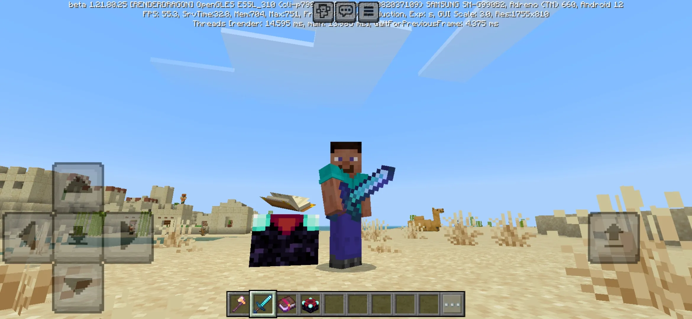 Mending Mod for Minecraft PE