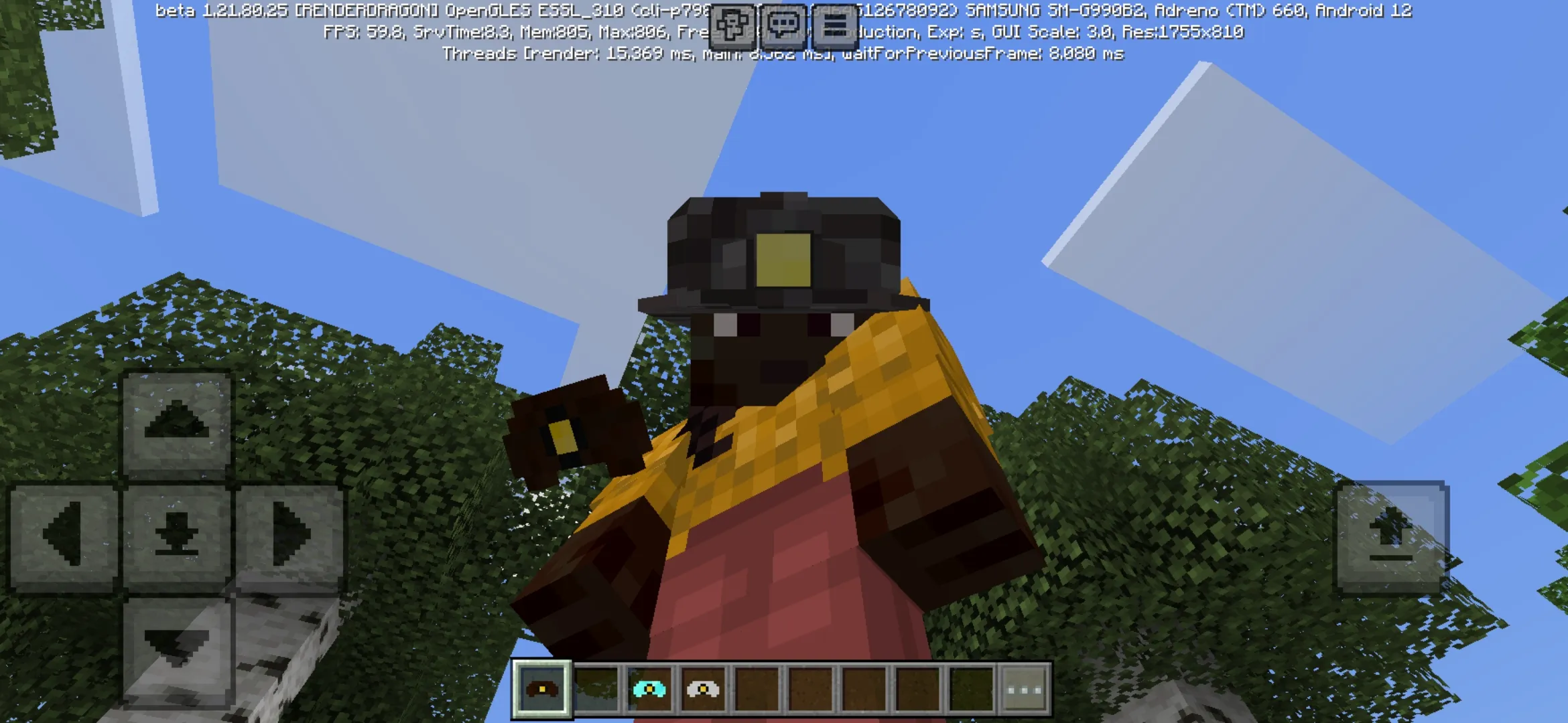 Miner Helmet Mod for Minecraft PE
