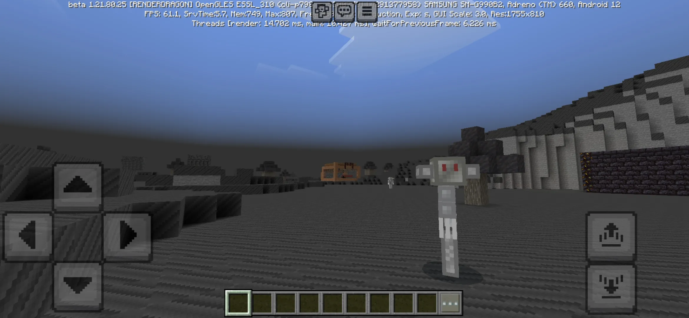 Mob from DarkLand Mod for Minecraft PE