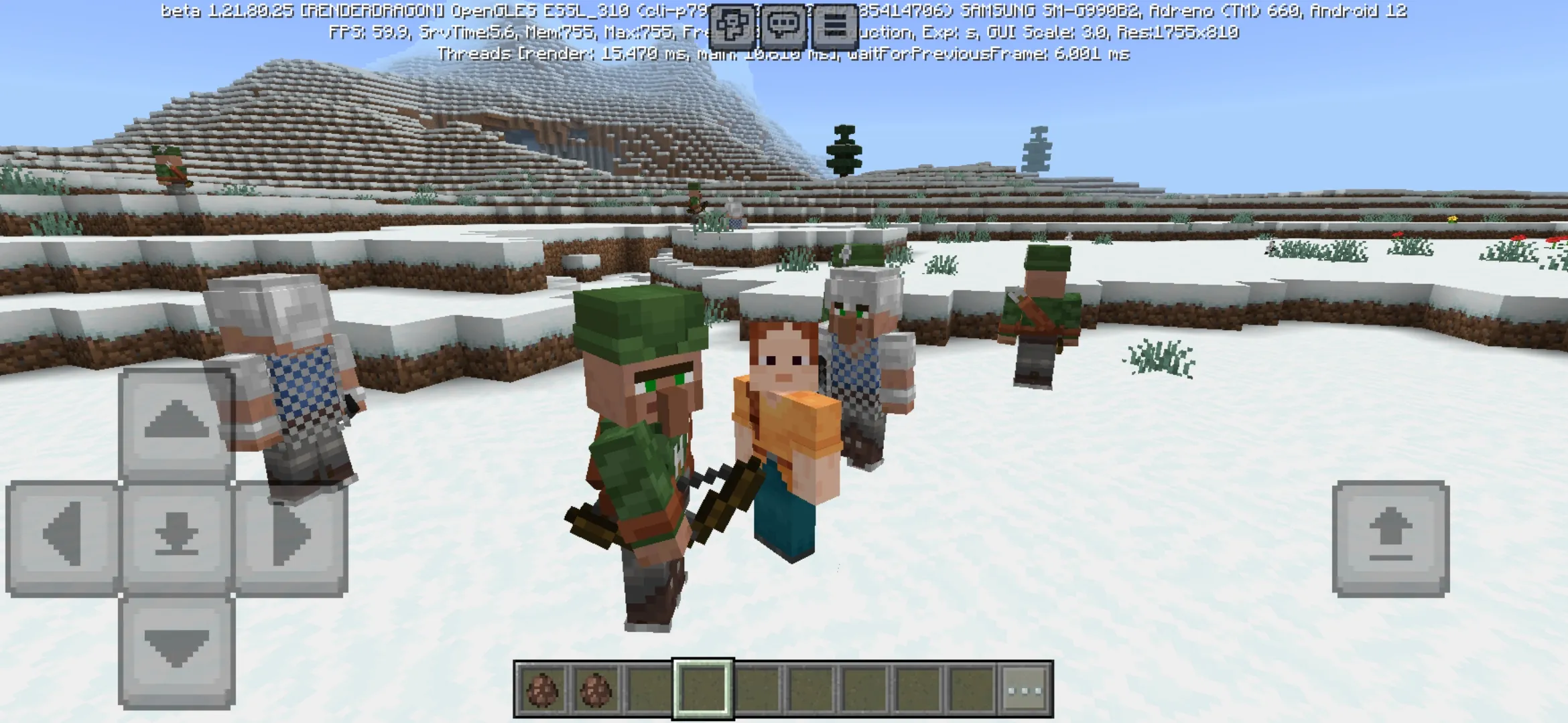 Mobs from Guard Villagers Mod for Minecraft PE