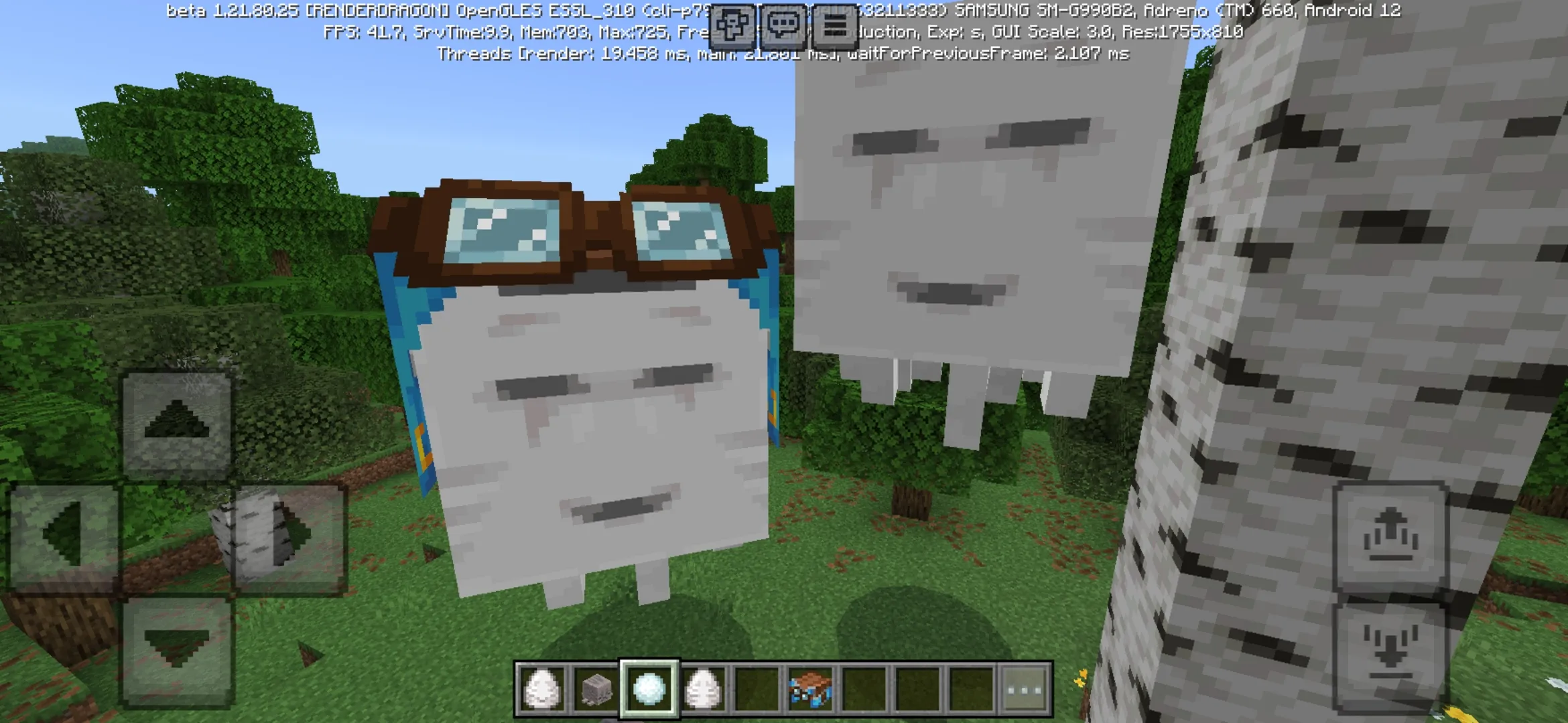 Mobs from Minecraft 1.21