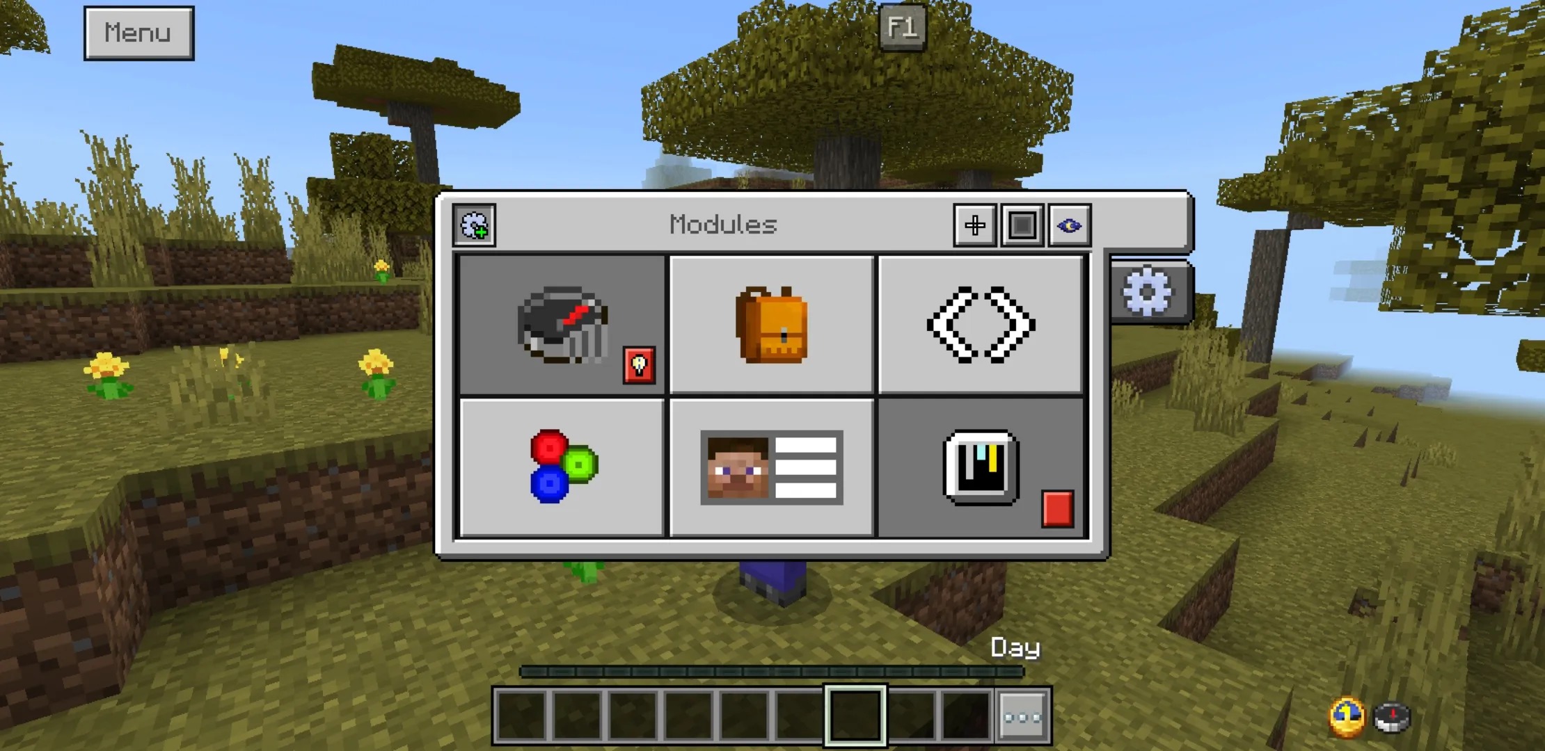 Modules from Hud Plus Texture Pack for Minecraft PE