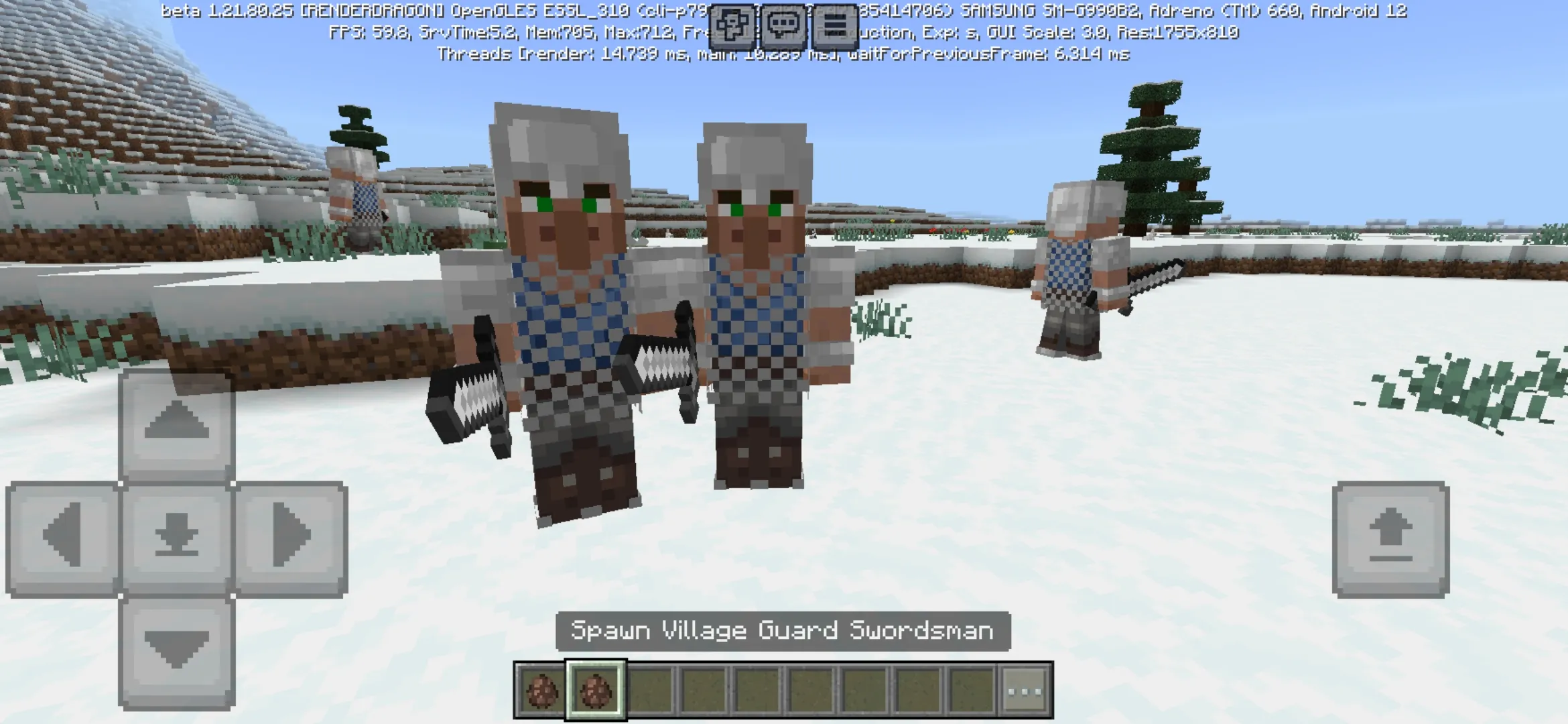 More Mobs from Guard Villagers Mod for Minecraft PE