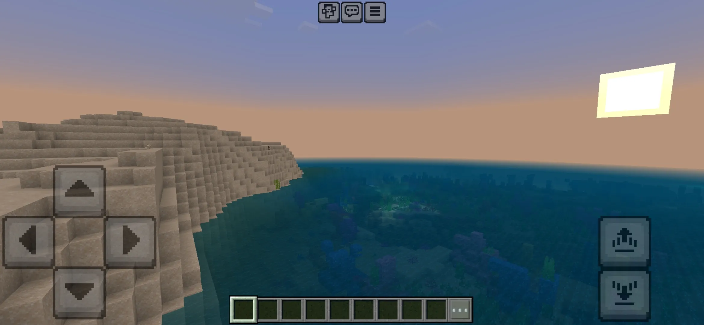 Nature from Agni Shader from Minecraft PE