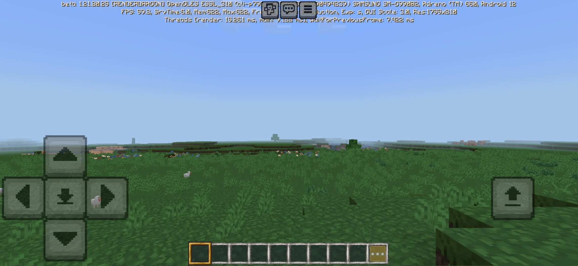 Nature from Pixel Texture Pack for Minecraft PE