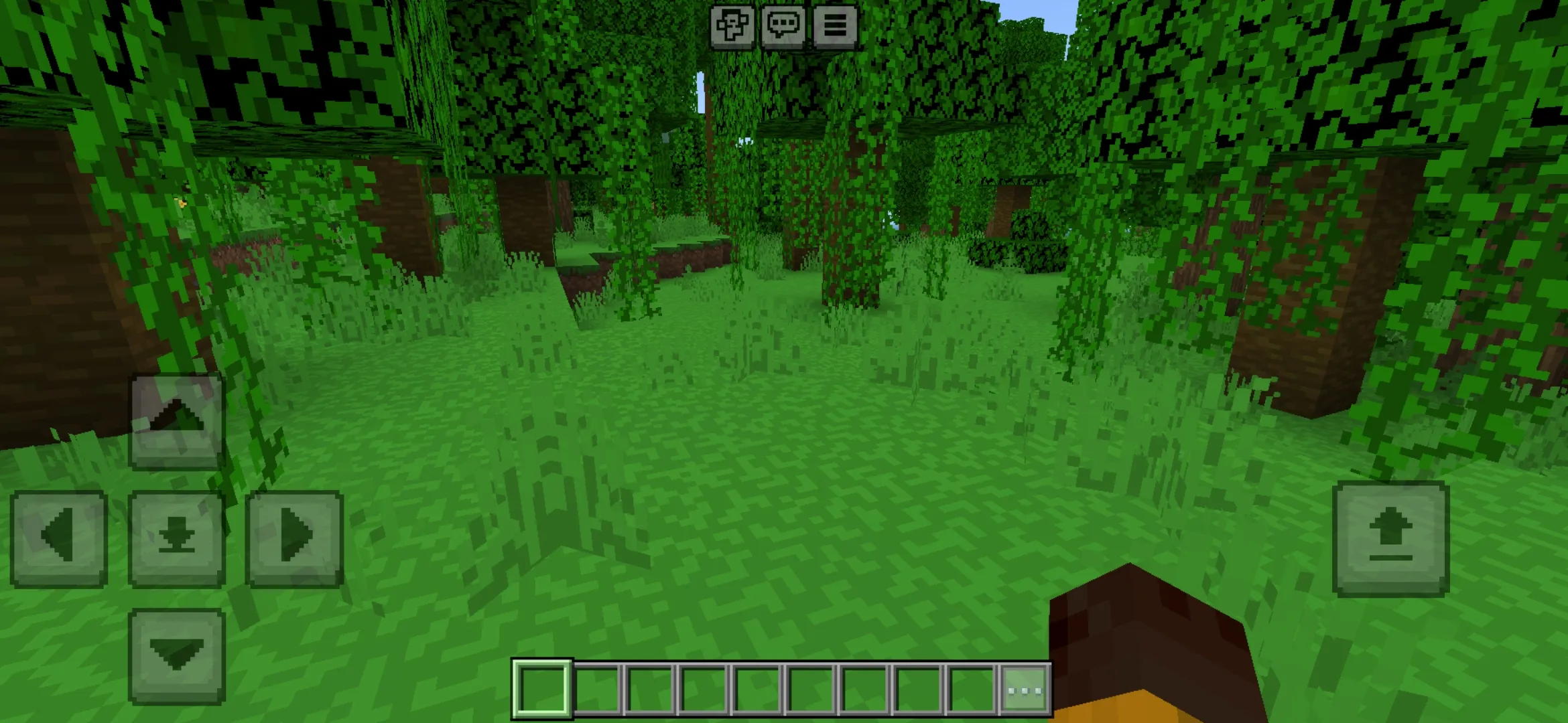 Nature from Single Pixel Texture Pack for Minecraft PE