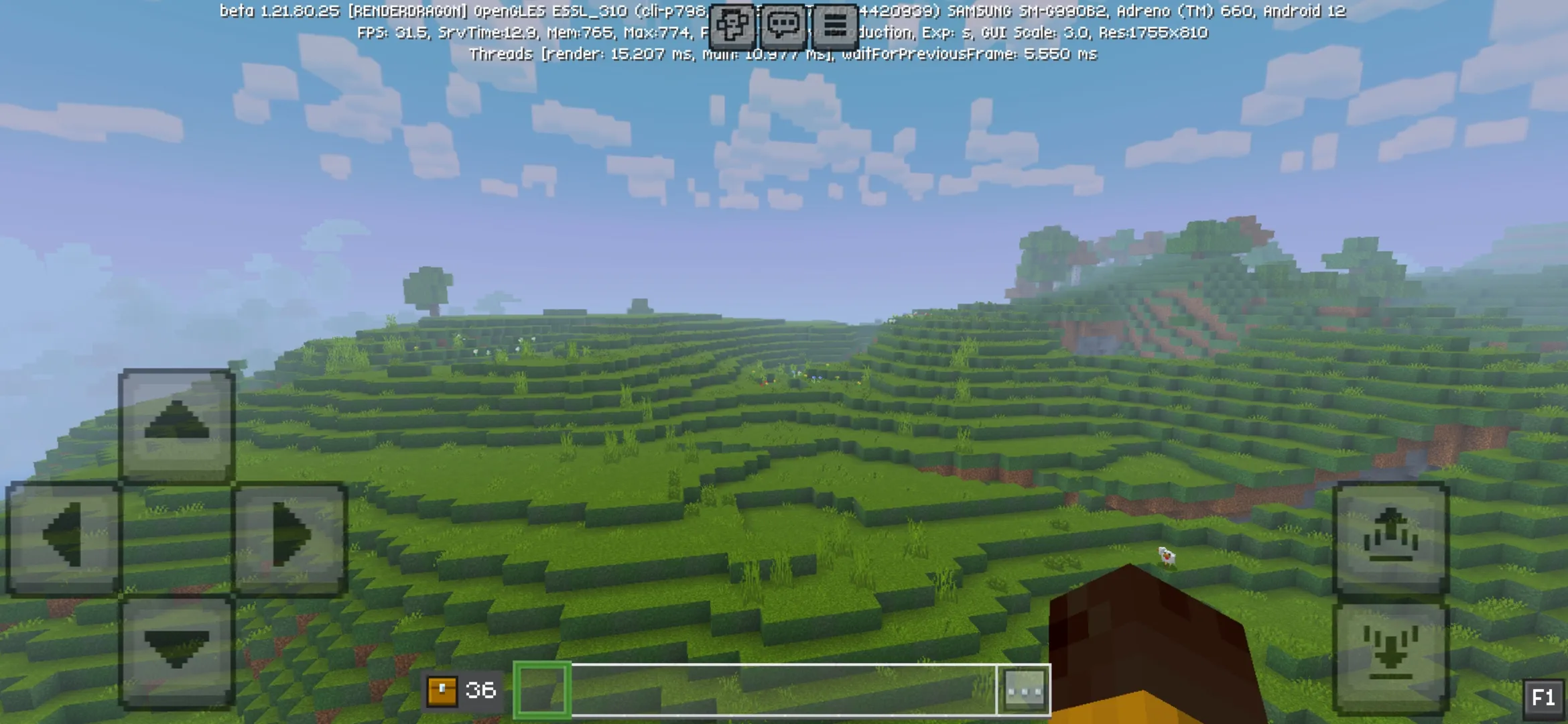 Nature from Ultramarine Overhaul Texture Pack for Minecraft PE