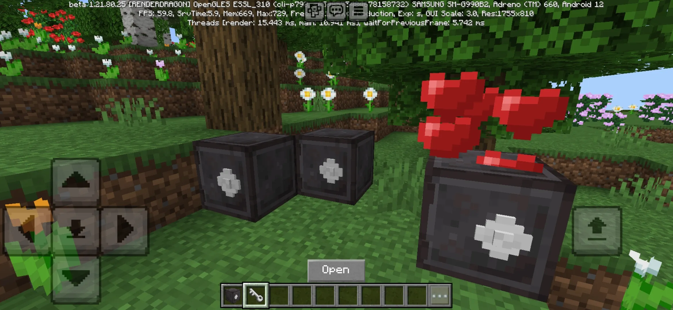 Open from Safes Mod for Minecraft PE