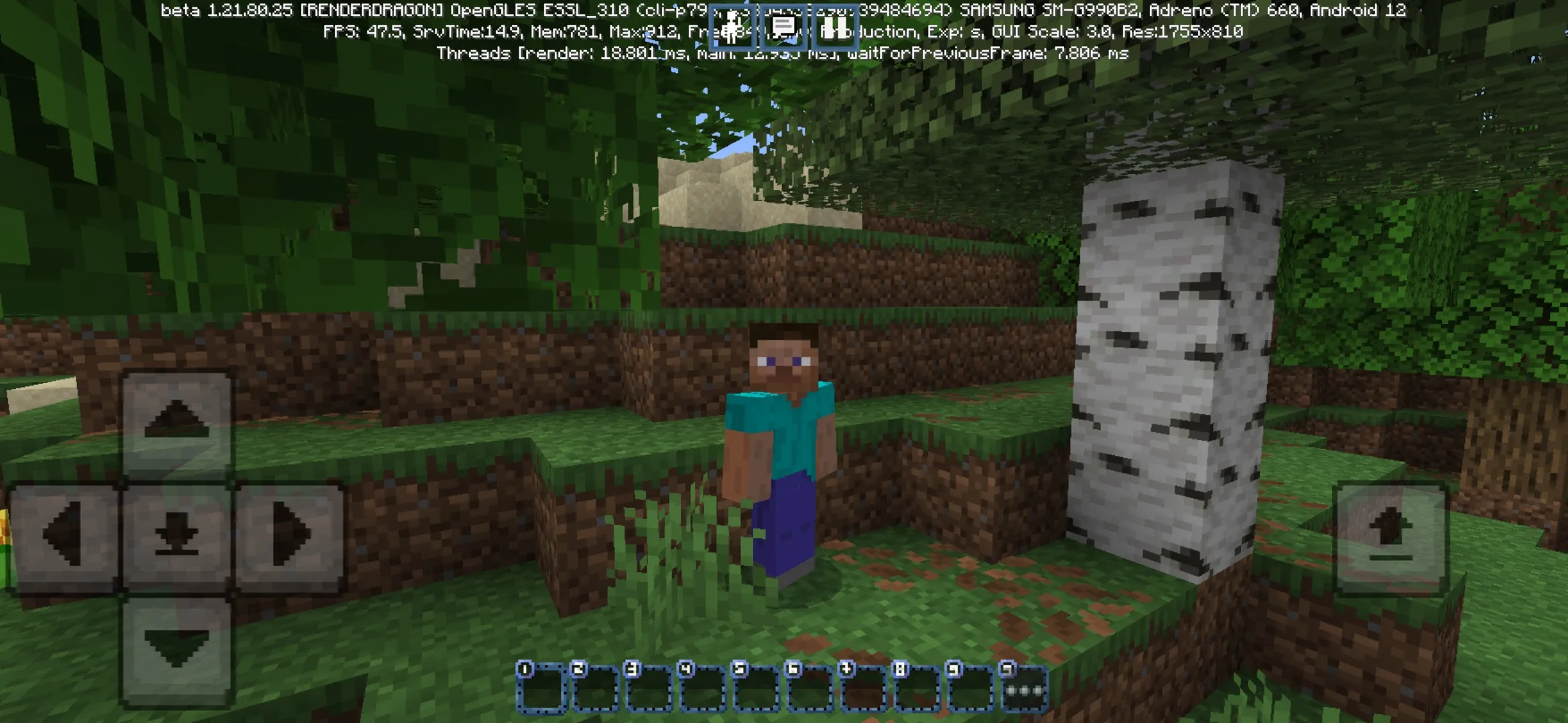 Options from Roblox Mod for Minecraft PE