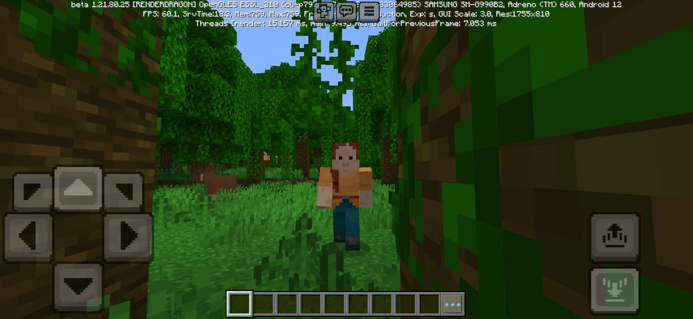 Parkour Mod for Minecraft PE