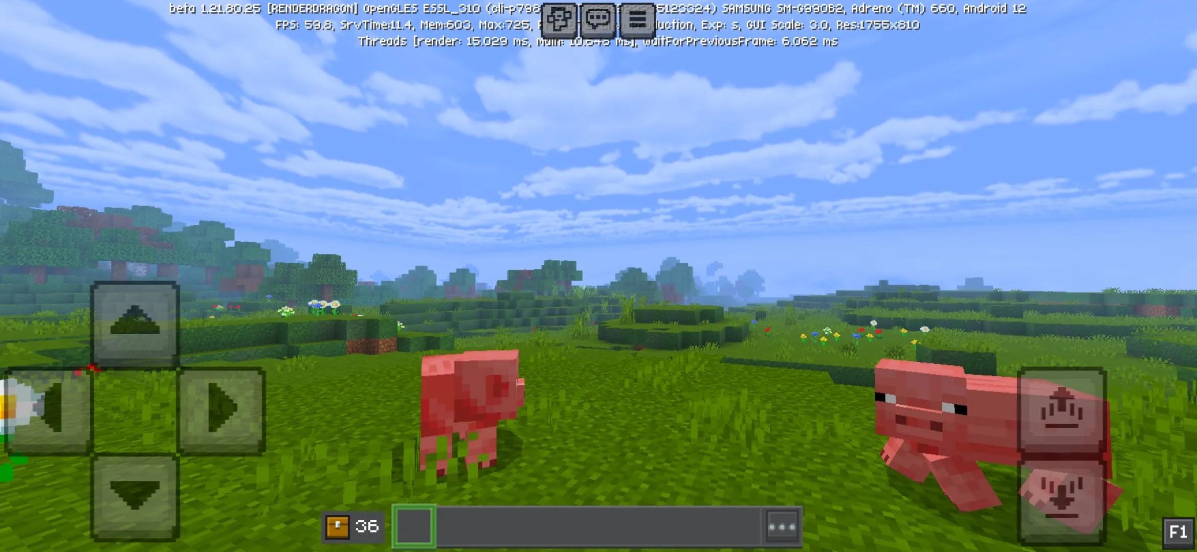 Pigs from Ultramarine Nightfall Textures for Minecraft PE