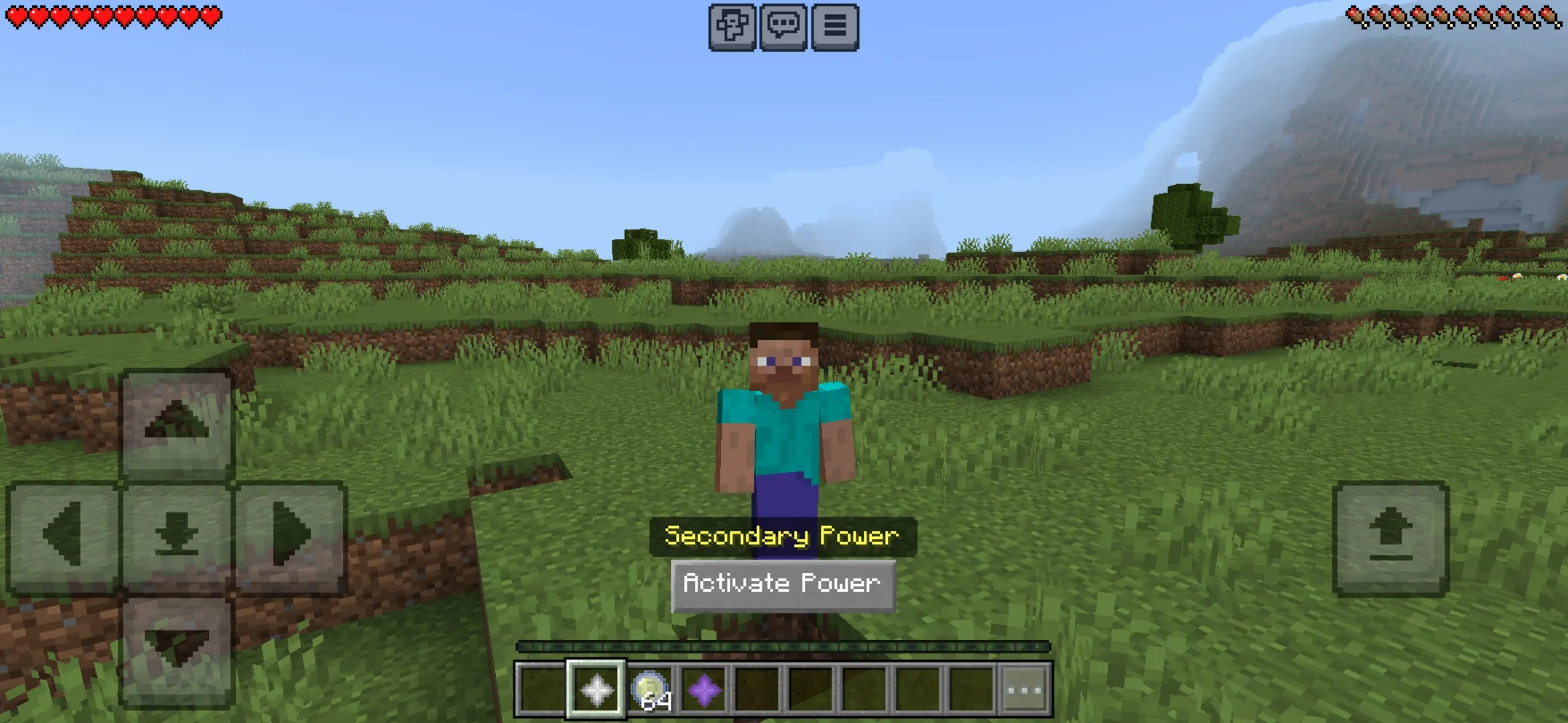 Secondary Power from Origins Merged Mod for Minecraft PE