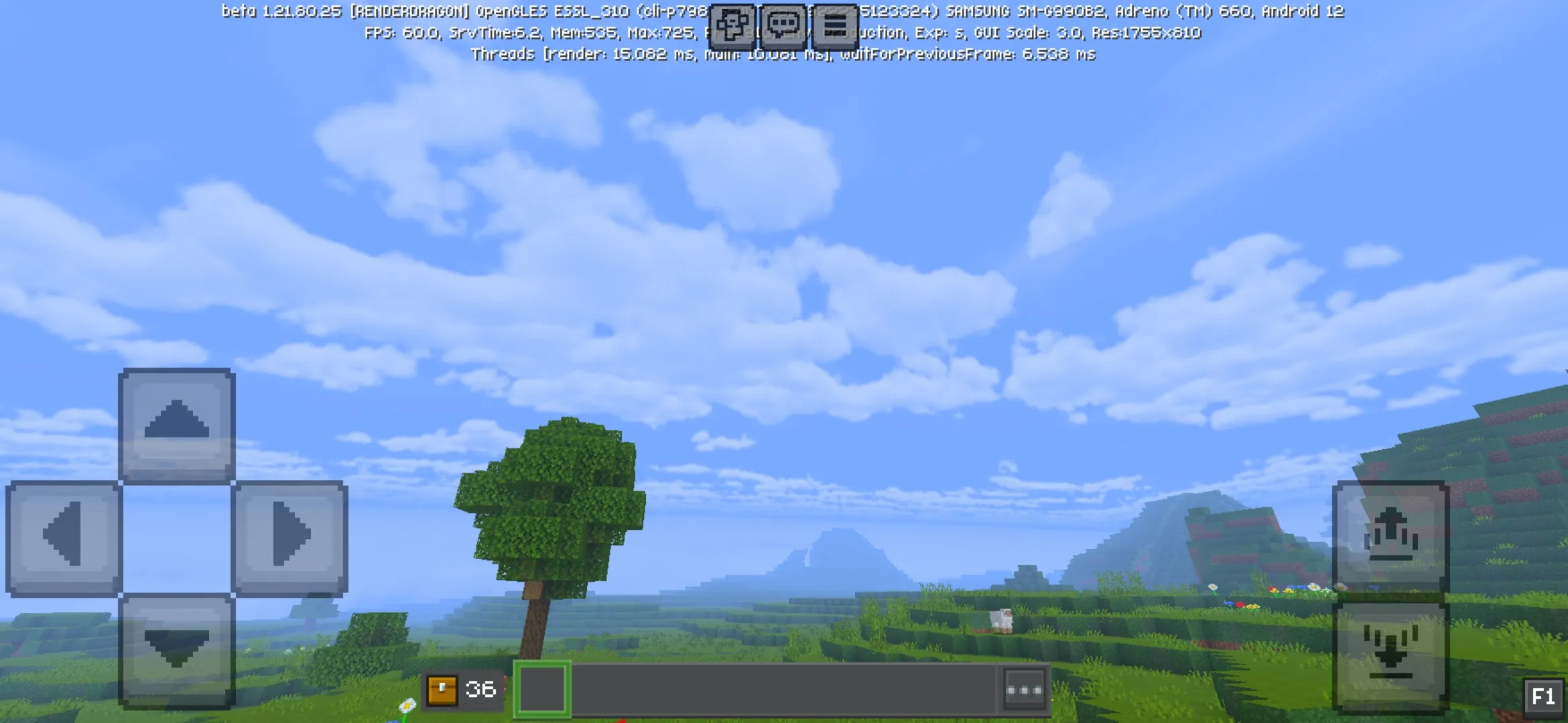 Sky from Ultramarine Nightfall Textures for Minecraft PE