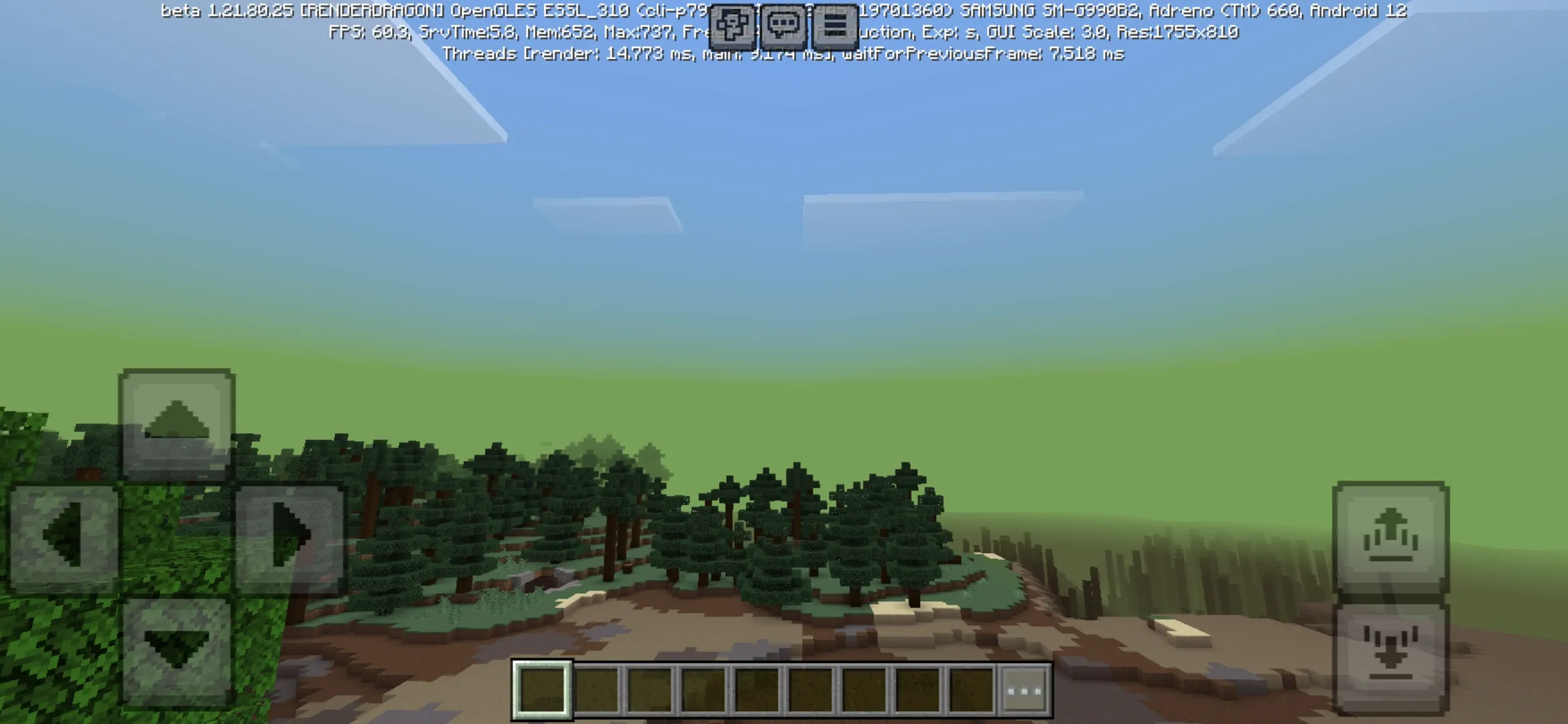 Sky from WasteLand Mod for Minecraft PE