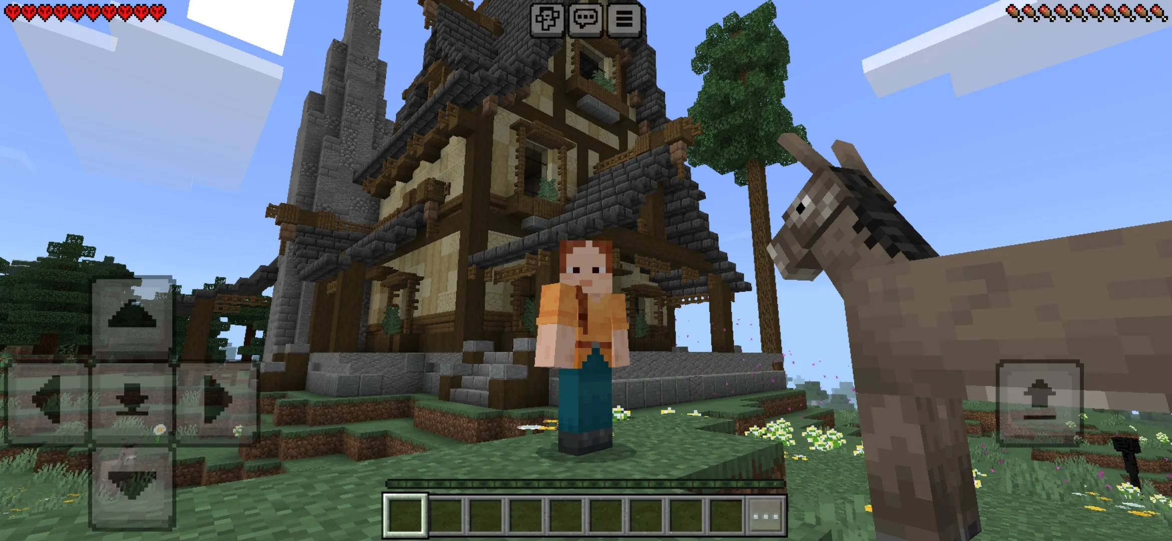 Starter House Map for Minecraft PE