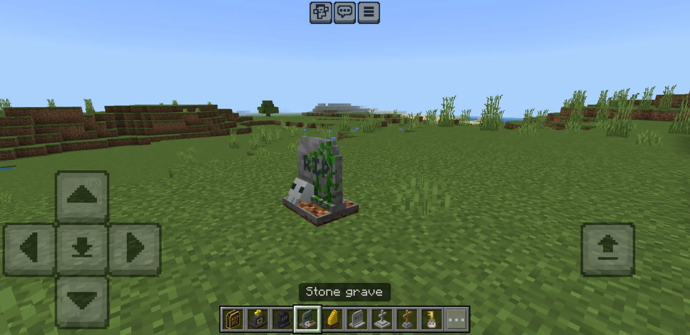 Stone from Gravestone Mod for Minecraft PE