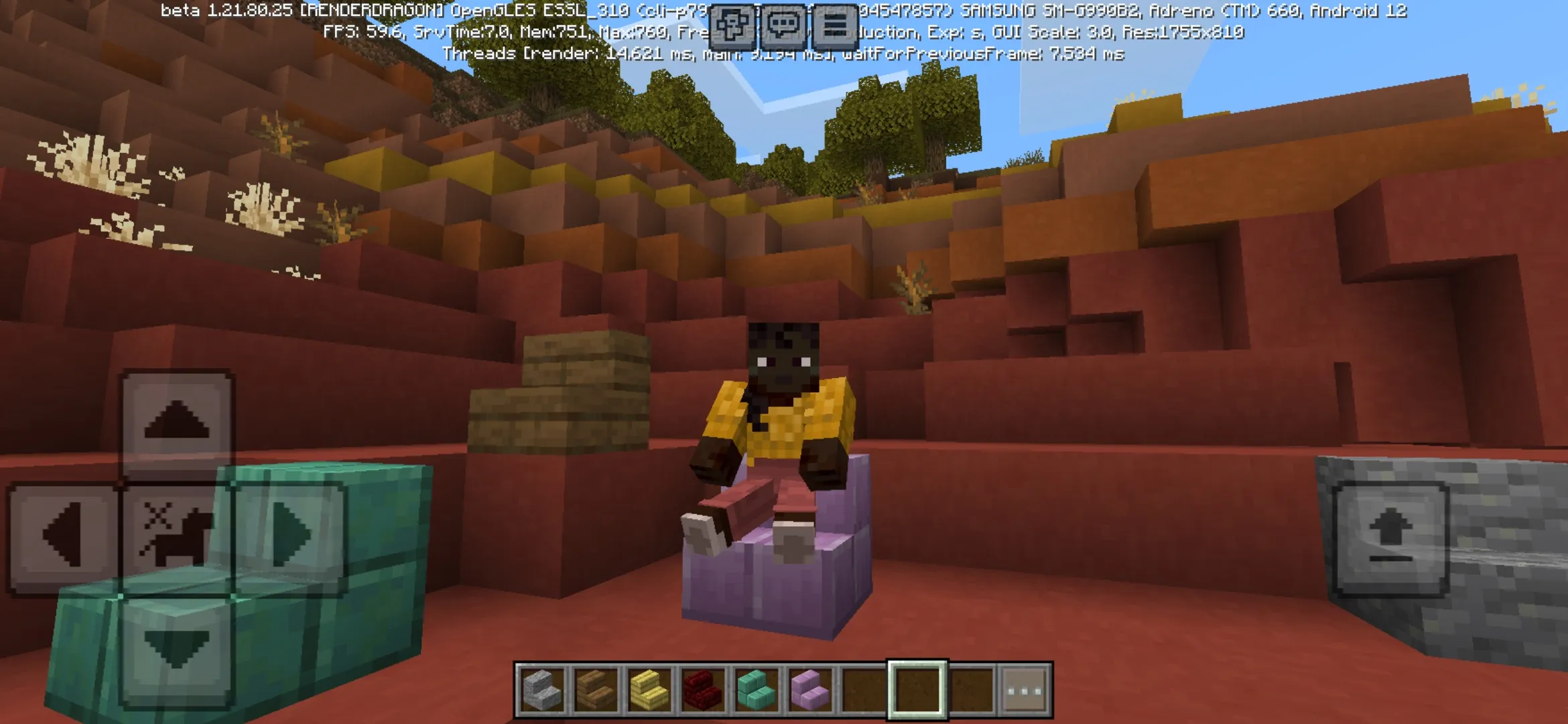 Take a Seat Mod for Minecraft PE