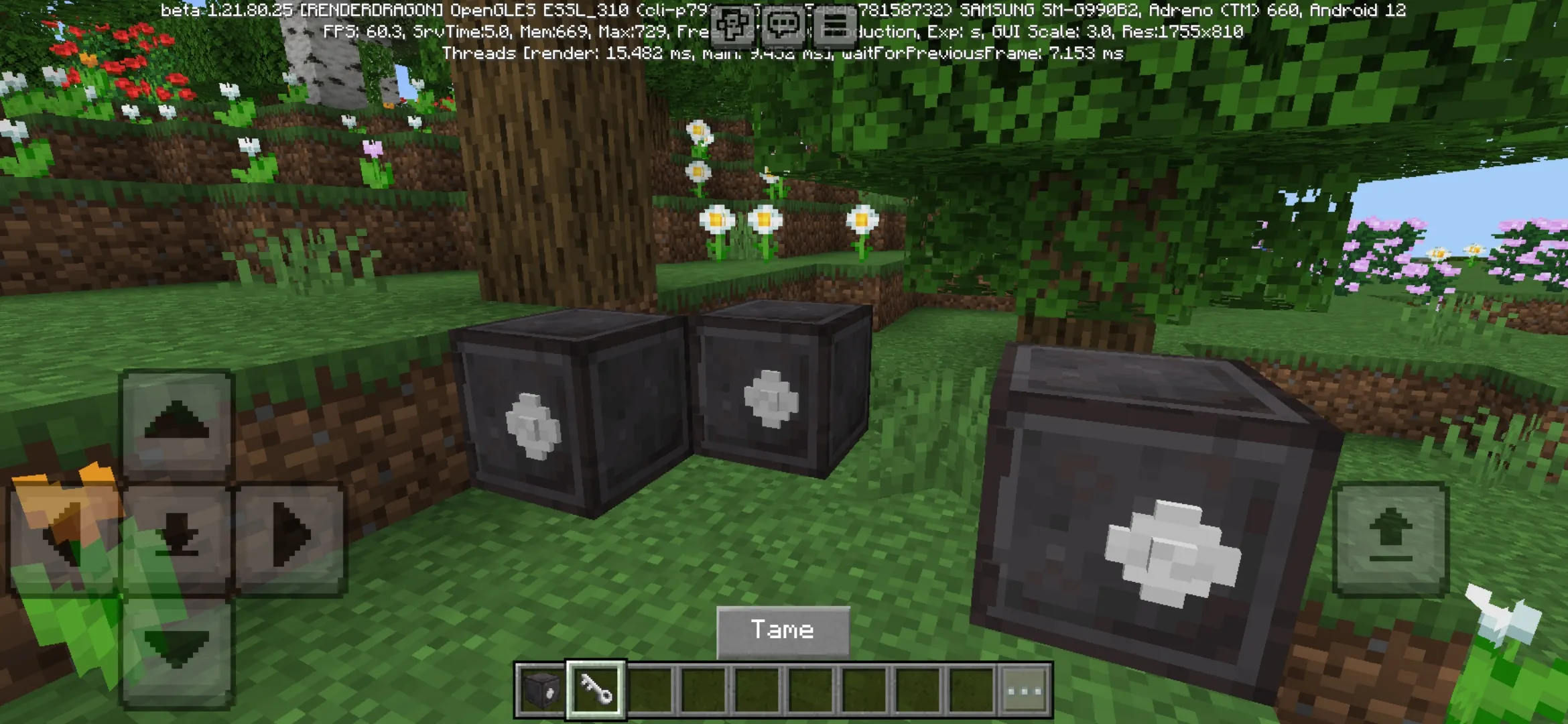Tame from Safes Mod for Minecraft PE