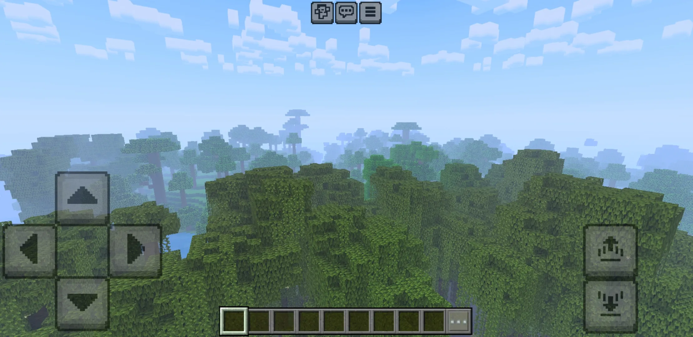 Top View from OptiAle Texture Pack for Minecraft PE