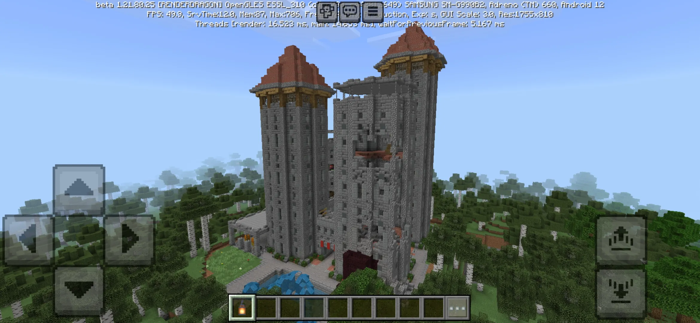 Tower from Recurrent Complex Mod for Minecraft PE