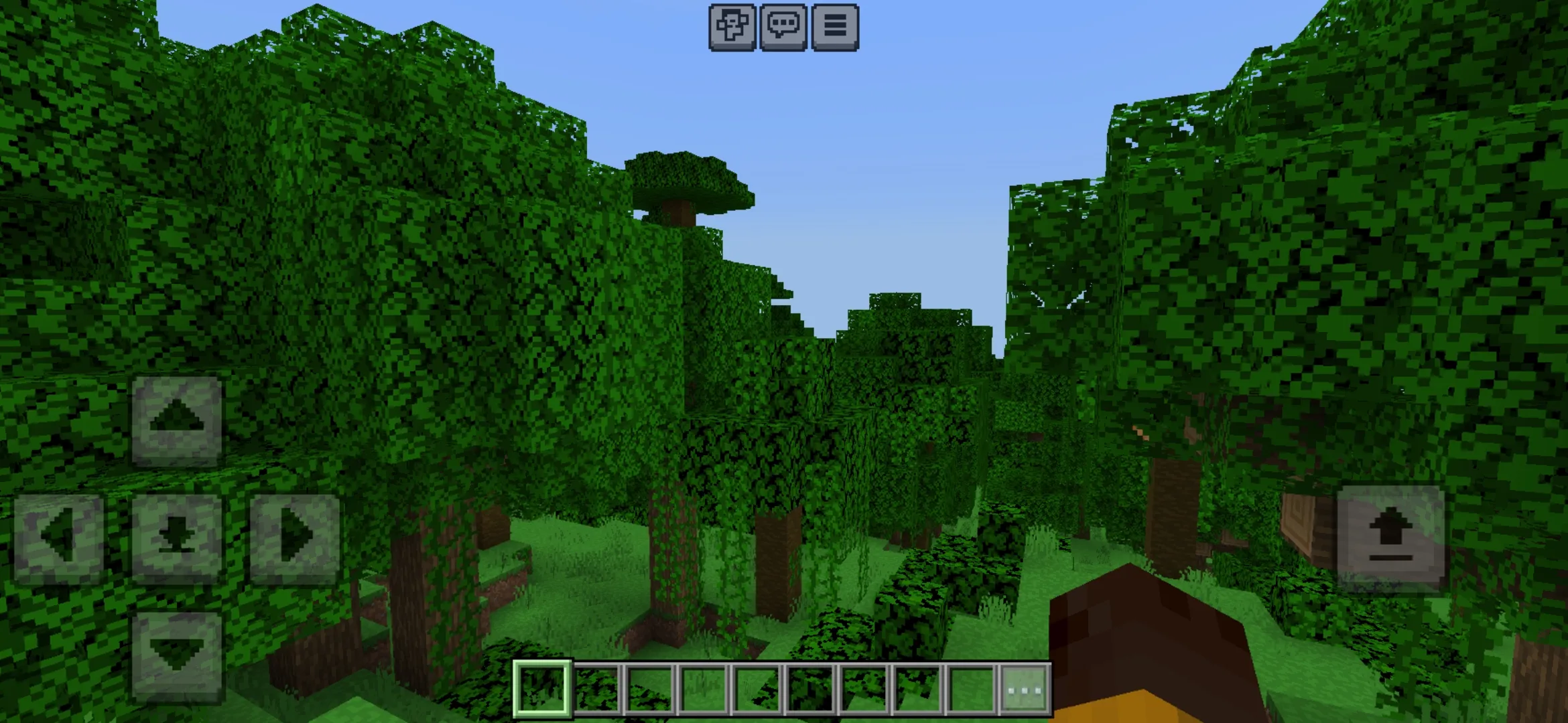 Trees from Single Pixel Texture Pack for Minecraft PE