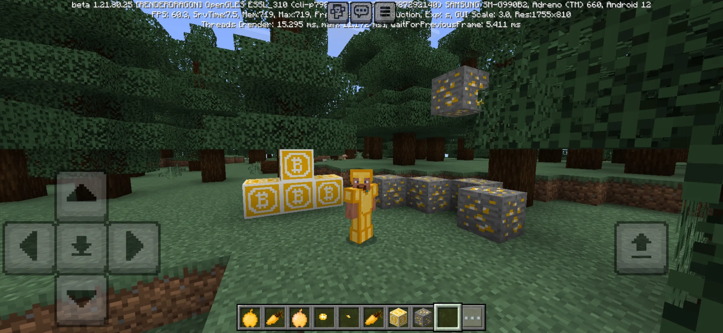 Variants from Cryptocurrencies Mod for Minecraft PE