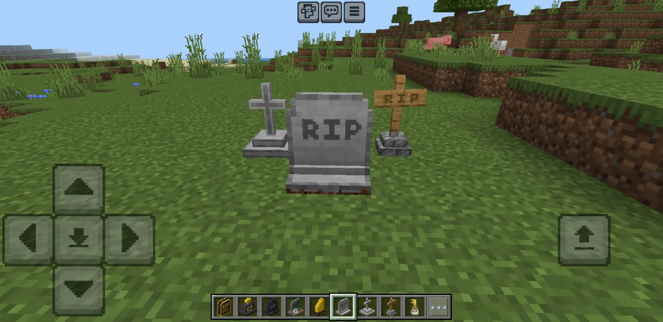 Variants from Gravestone Mod for Minecraft PE