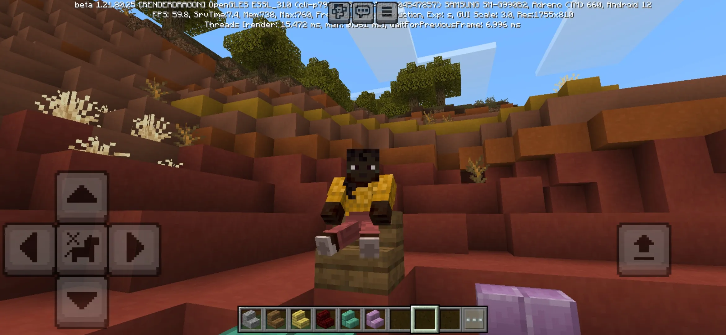 Variants from Take a Seat Mod for Minecraft PE