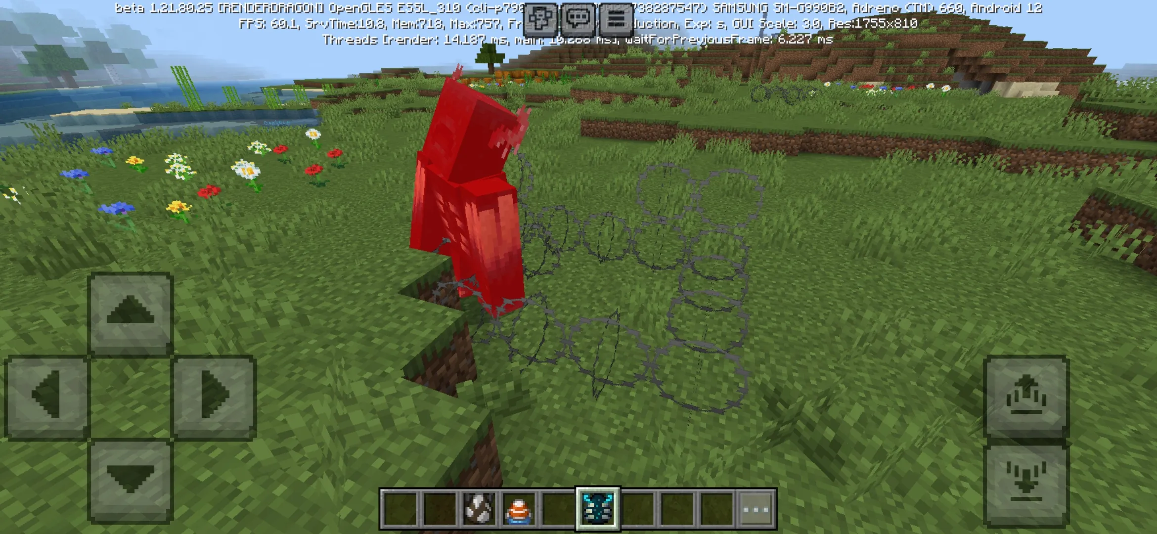 Warden from Razor Wire Mod for Minecraft PE