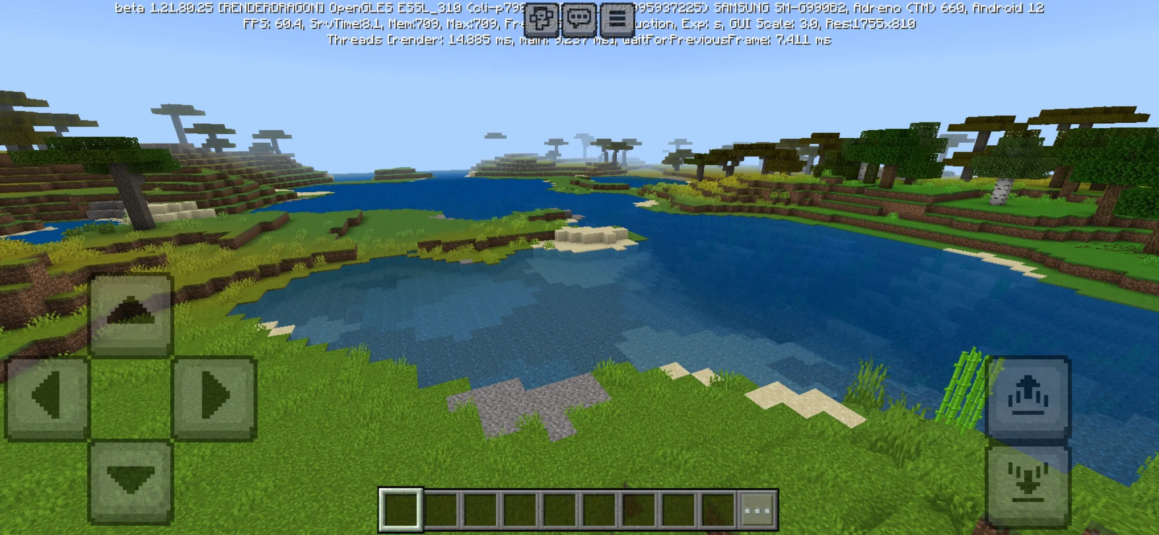 Water from SERP Shader for Minecraft PE