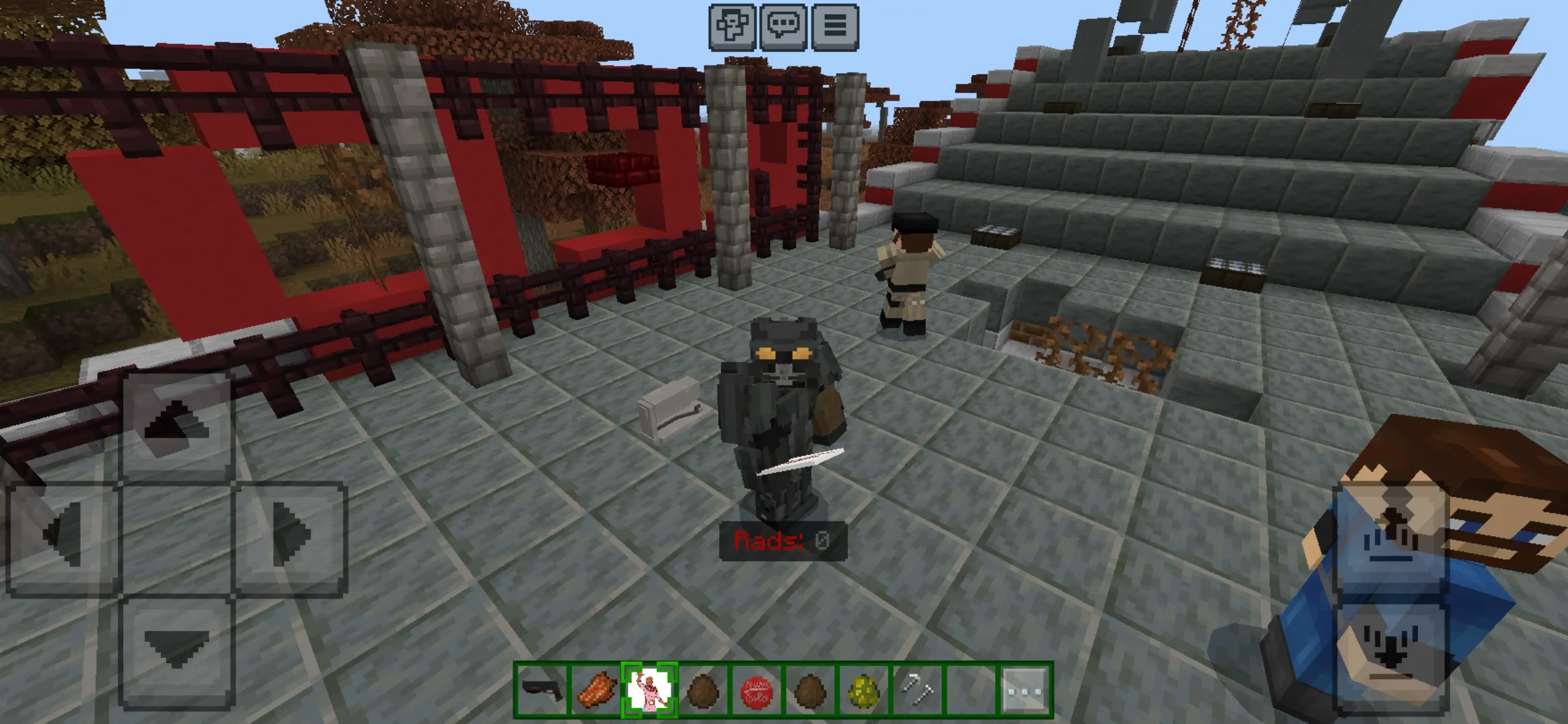 Weapon from Fallout Mod for Minecraft PE