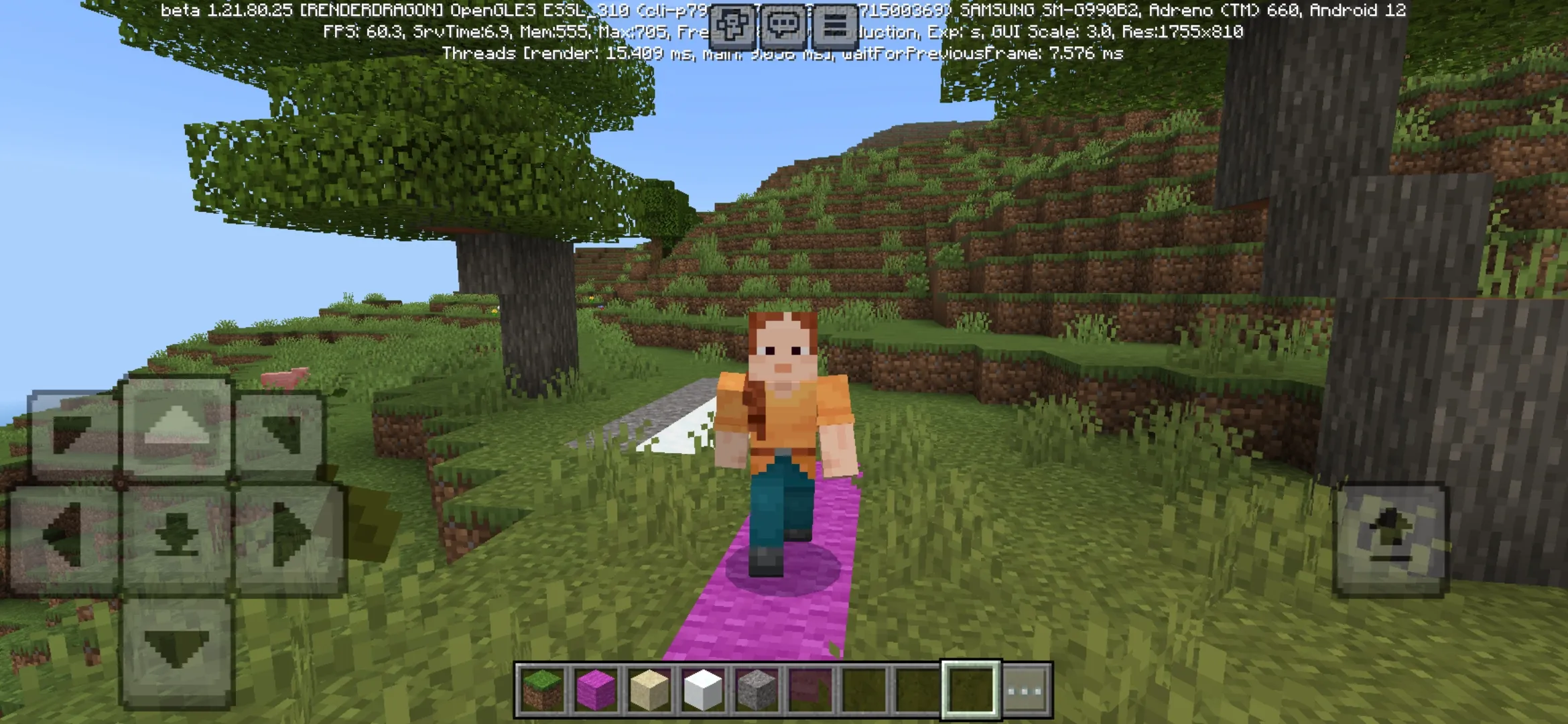 Wool from Presence Footsteps Texture Pack for Minecraft PE
