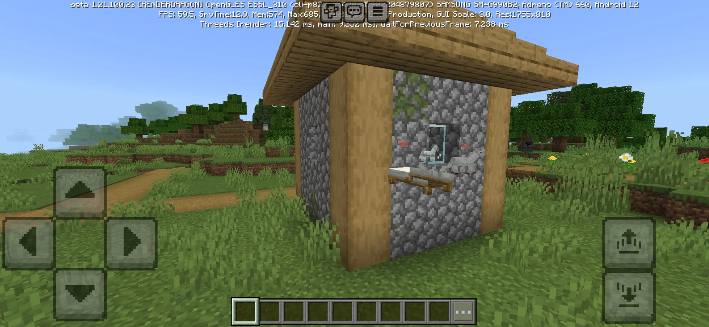 Bed from Helicopters Mod for Minecraft PE