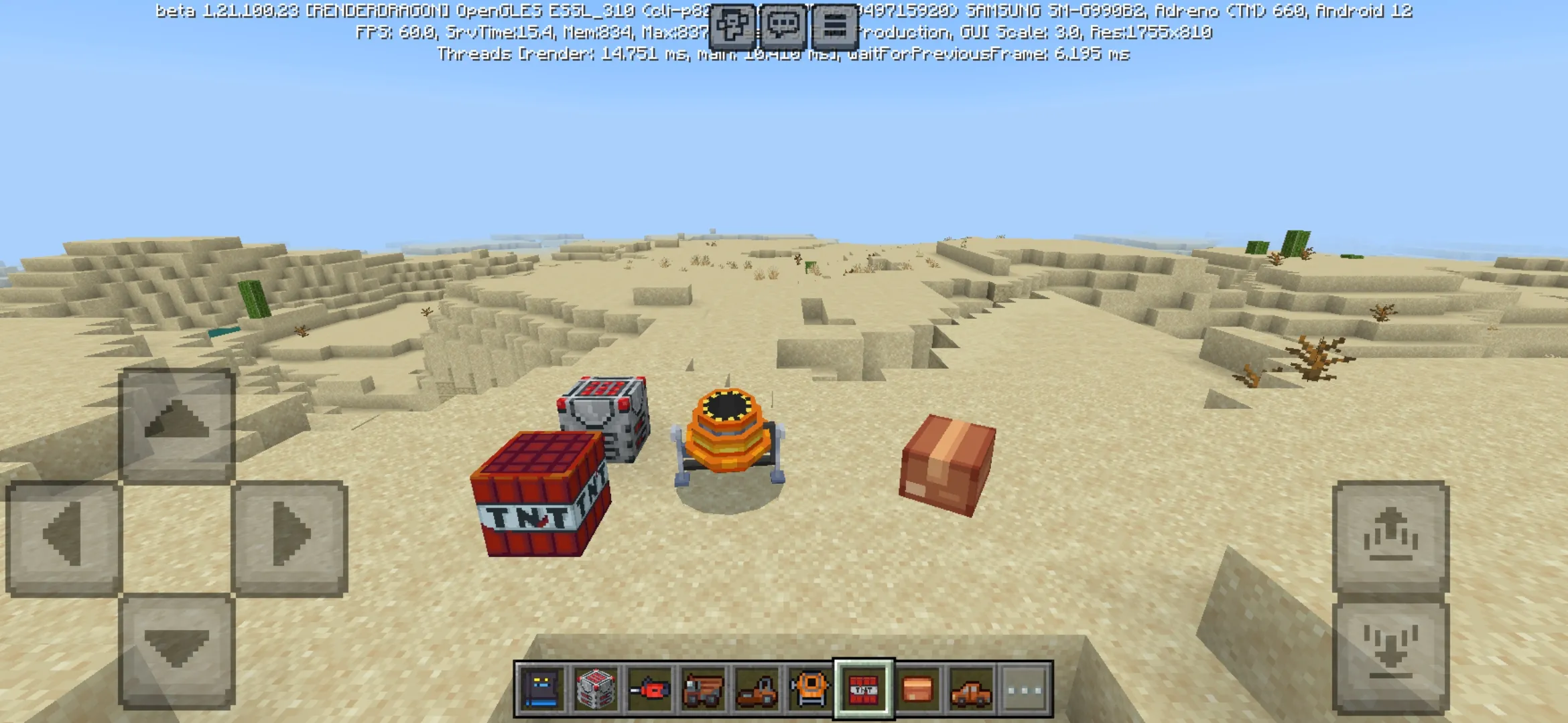 Blocks from Construction Mod for Minecraft PE