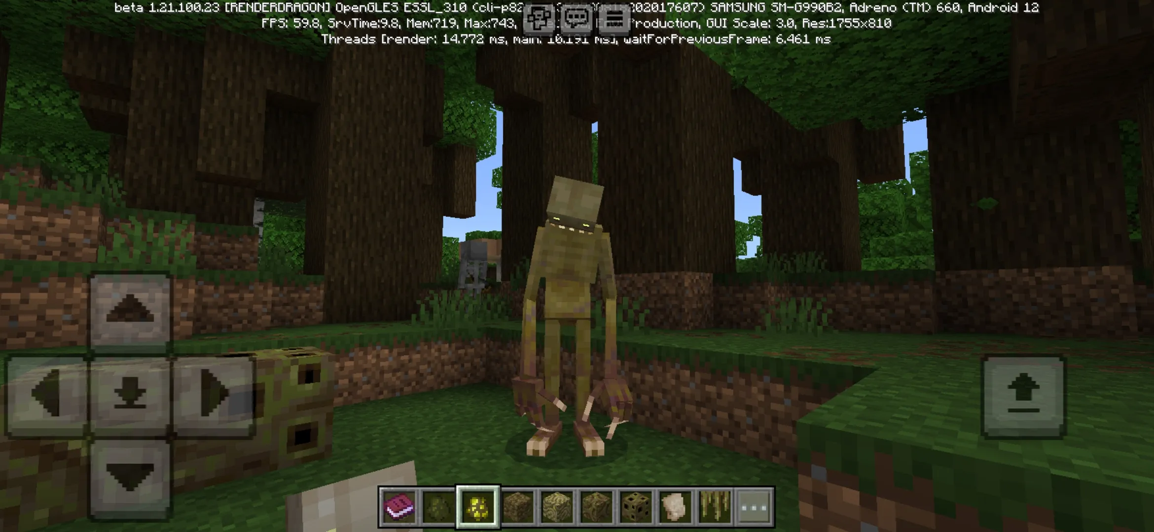 Cave Dweller Mod for Minecraft PE