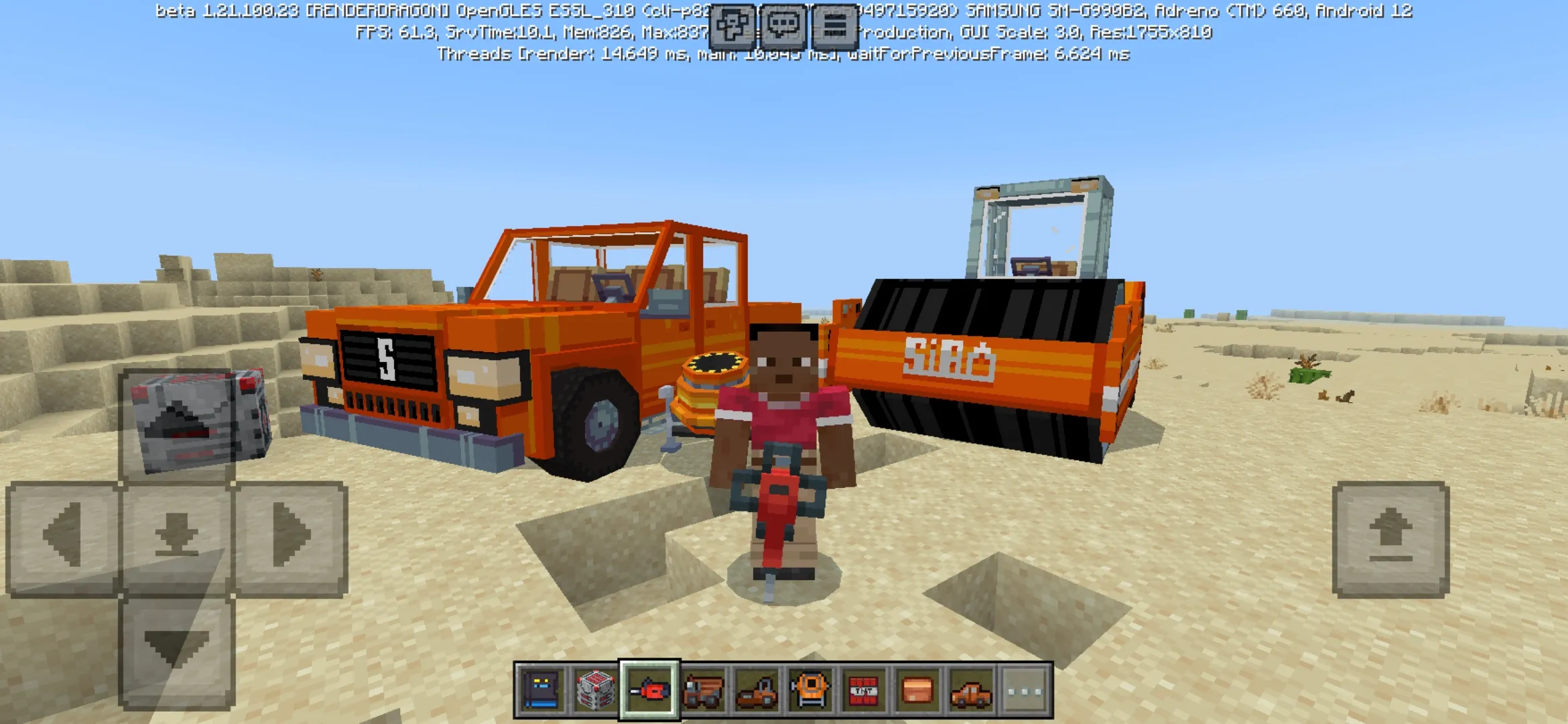 Construction Mod for Minecraft PE