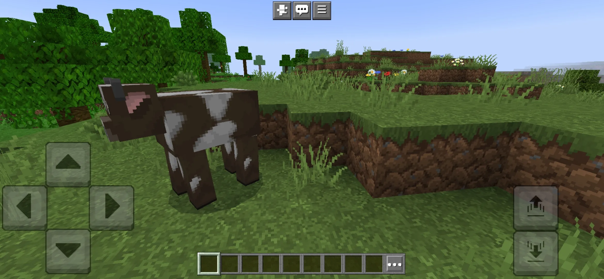 Cow from MultiPixel Texture Pack for Minecraft PE