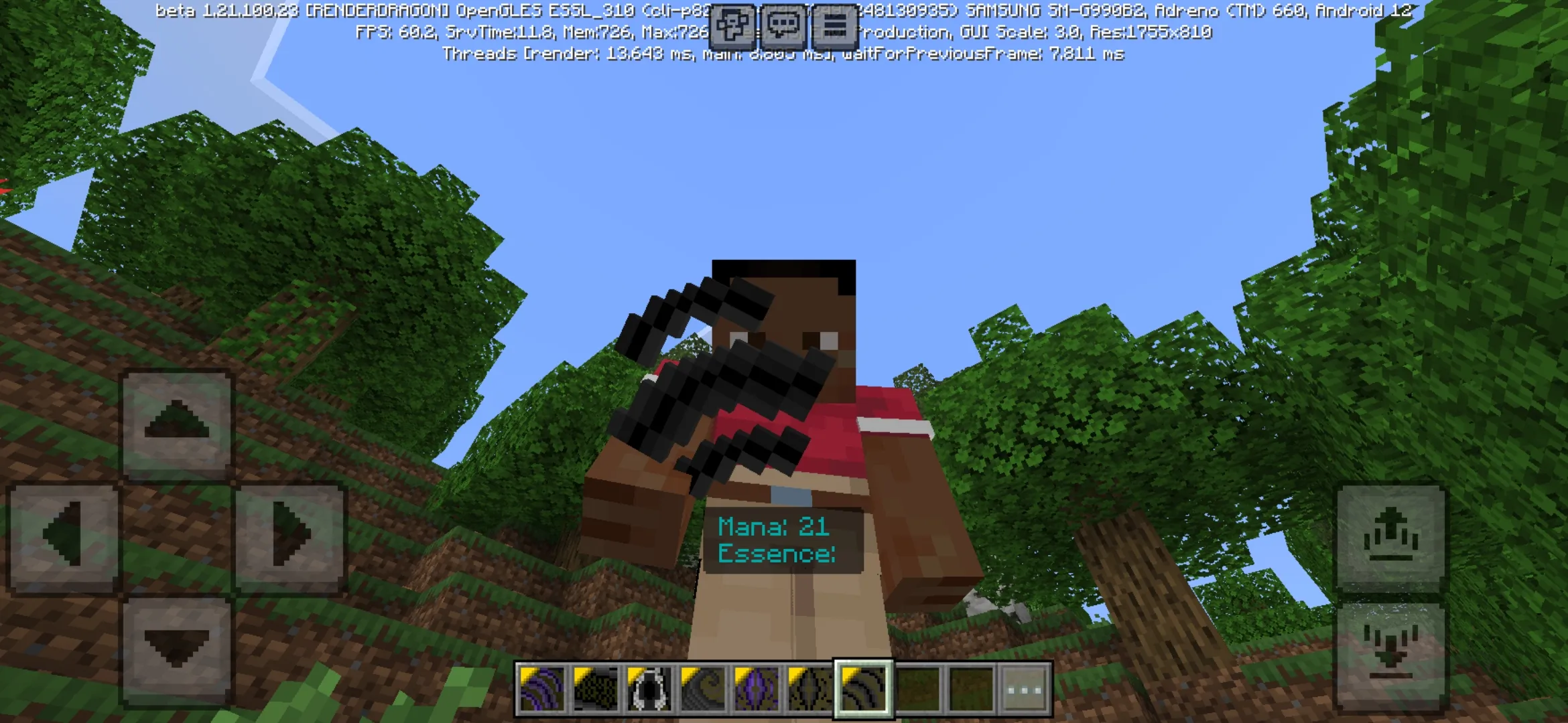 Dark Magic Mod for Minecraft PE
